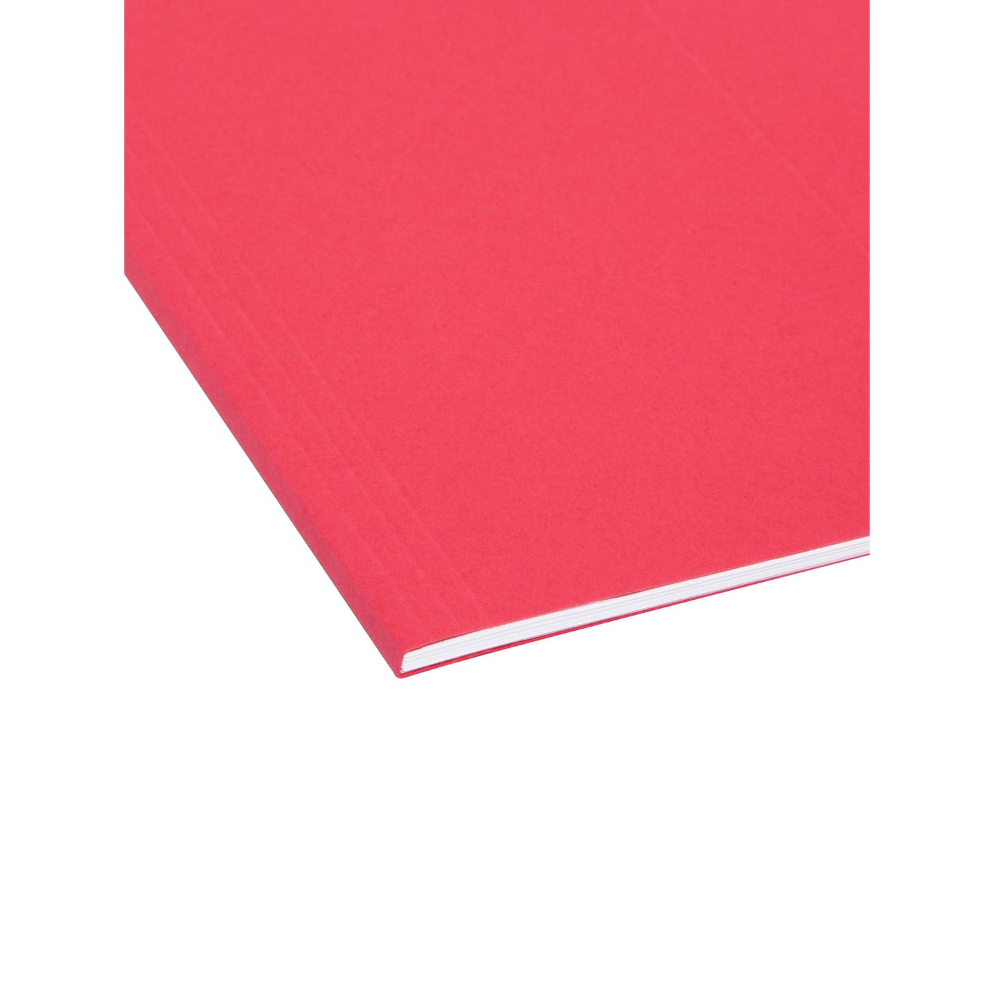 Standard Hanging File Folders, Red Color, Legal Size, Set of 25, 086486644884