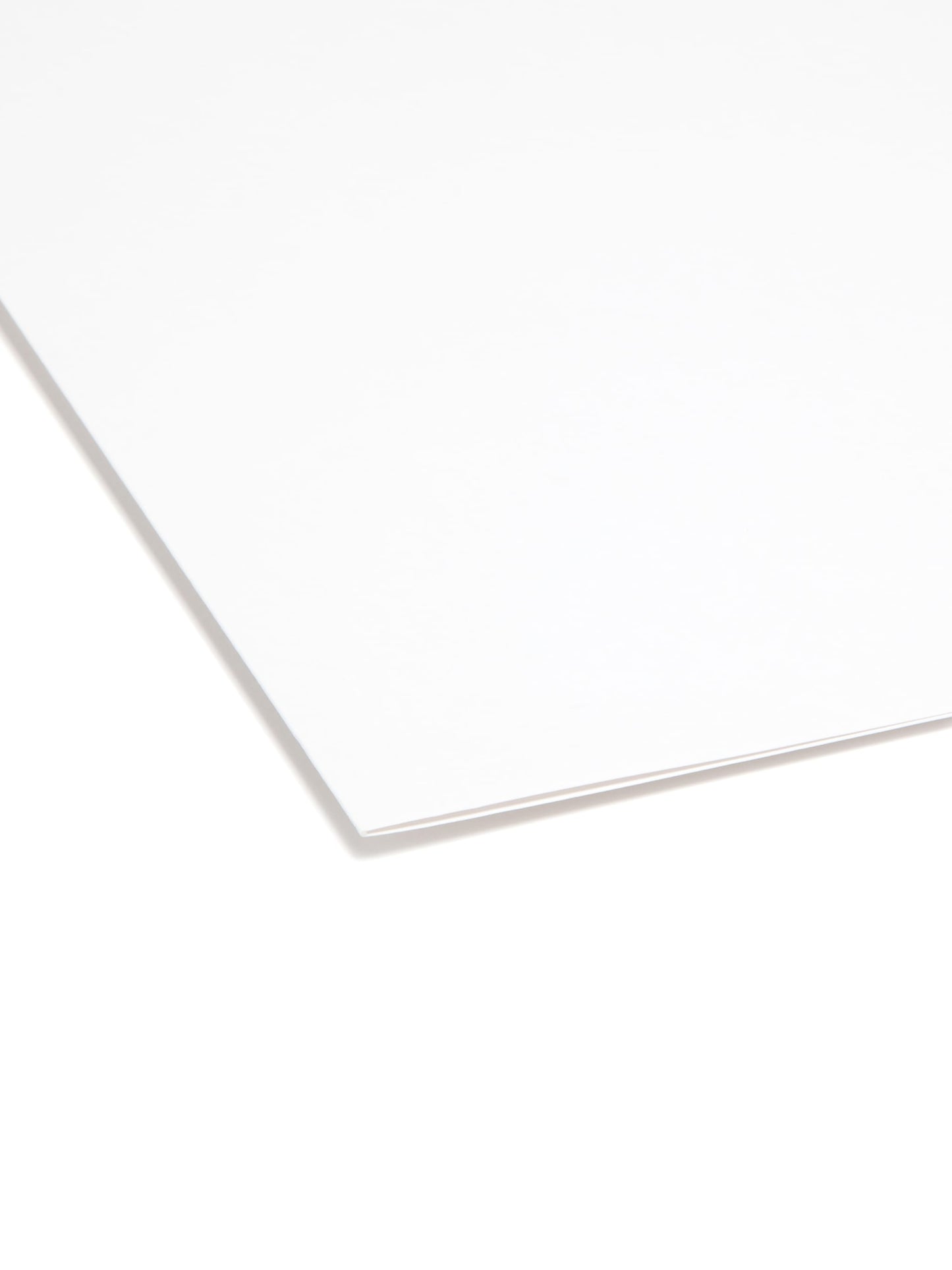 Reinforced Tab File Folders, 1/3-Cut Tab, White Color, Letter Size, Set of 100, 086486128346