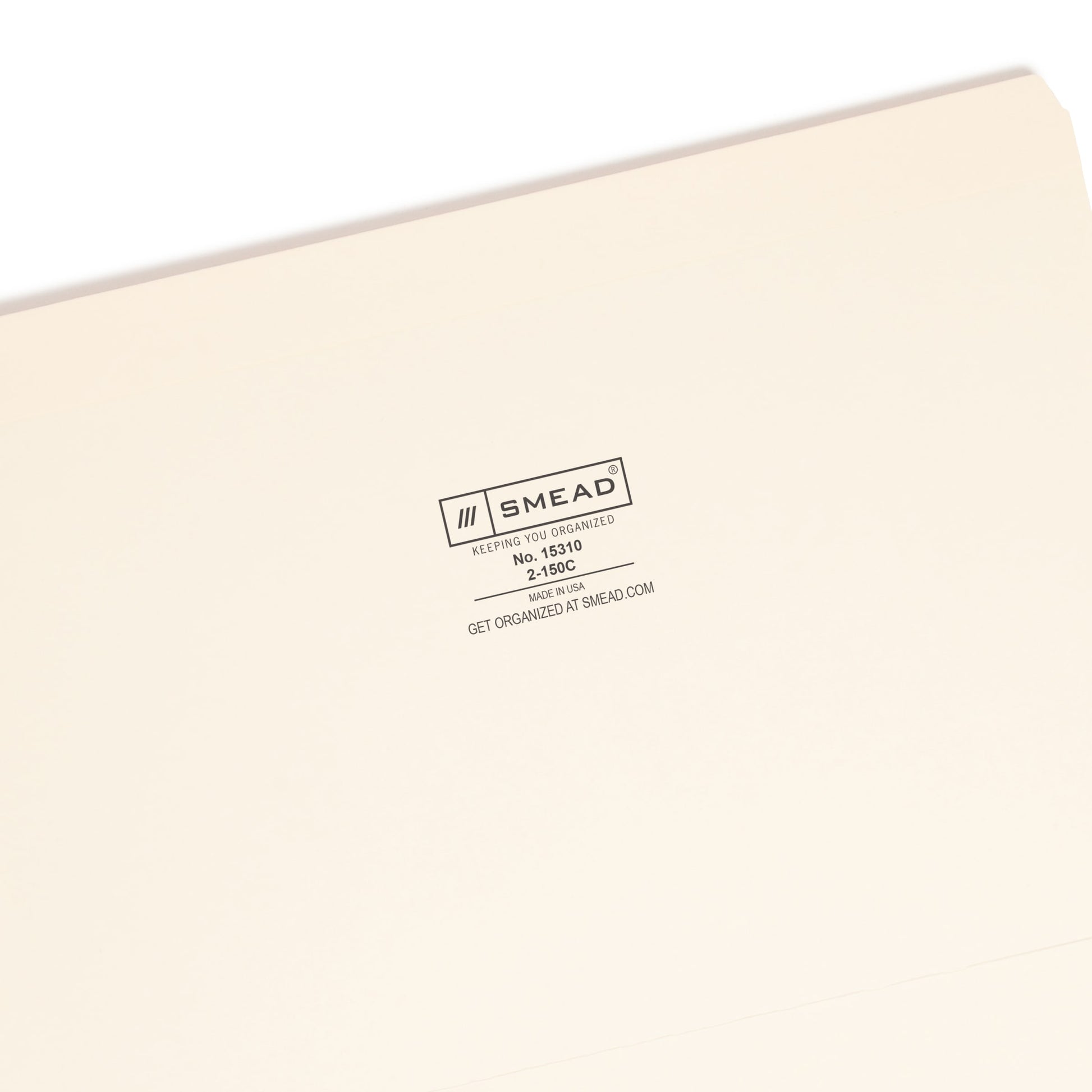 Reinforced Tab File Folders, Straight-Cut Tab, Manila Color, Legal Size, Set of 100, 086486153102