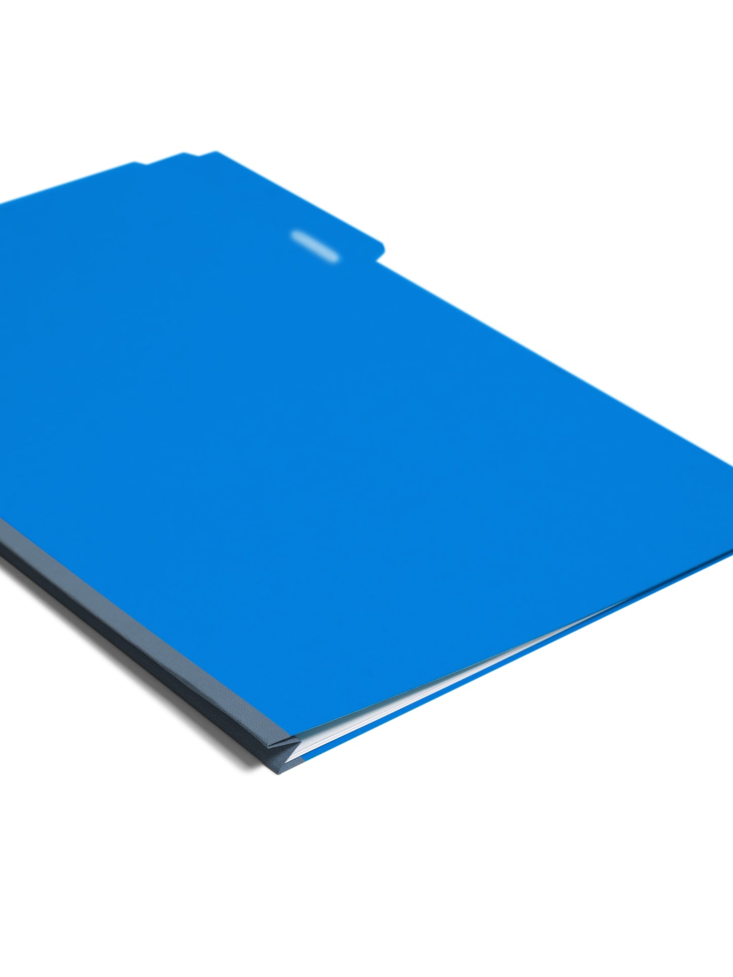 Pressboard File Folder, 1 inch Expansion, 1/3-Cut Tab, Dark Blue Color, Legal Size, Set of 25, 086486225410