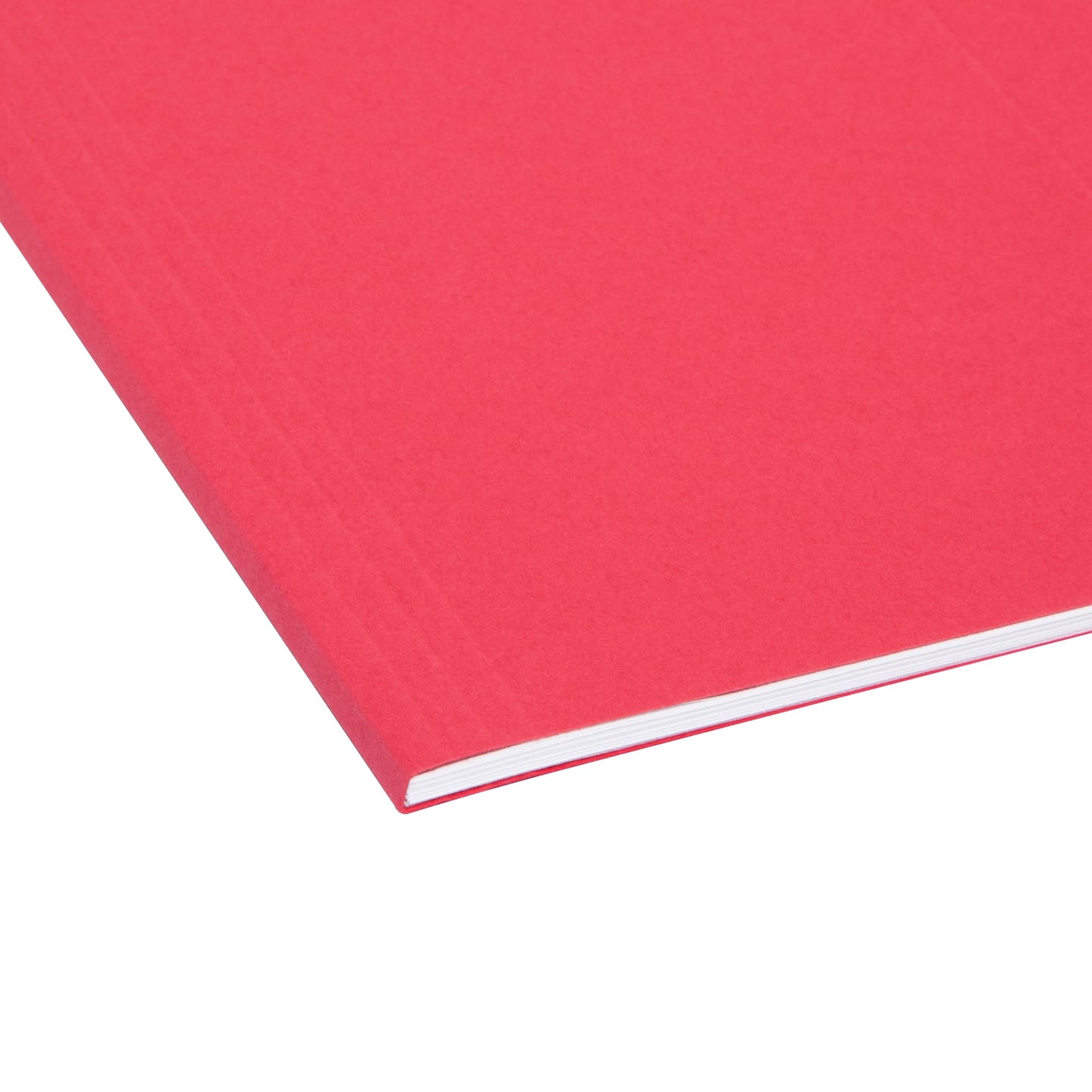 Standard Hanging File Folders with 1/5-Cut Tabs, Red Color, Letter Size, Set of 25, 086486640671