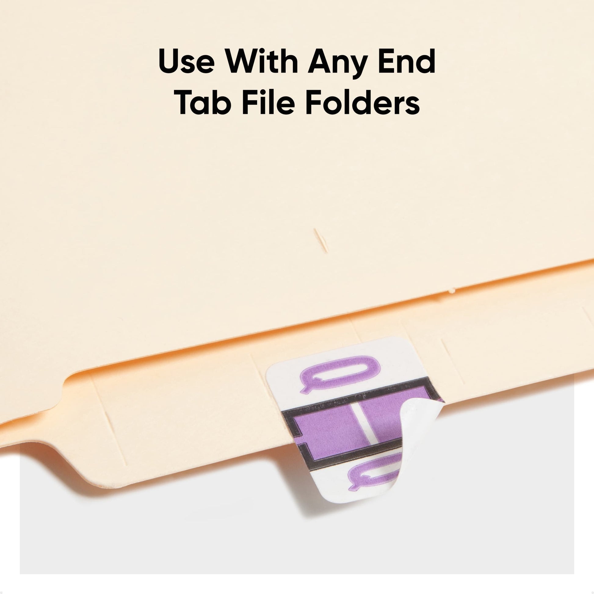 BCCR Bar Style Color-Coded Alphabetic Labels, A-Z Rolls, Lavender Color, 1-1/4" X 1" Size, Set of 50, 086486670876