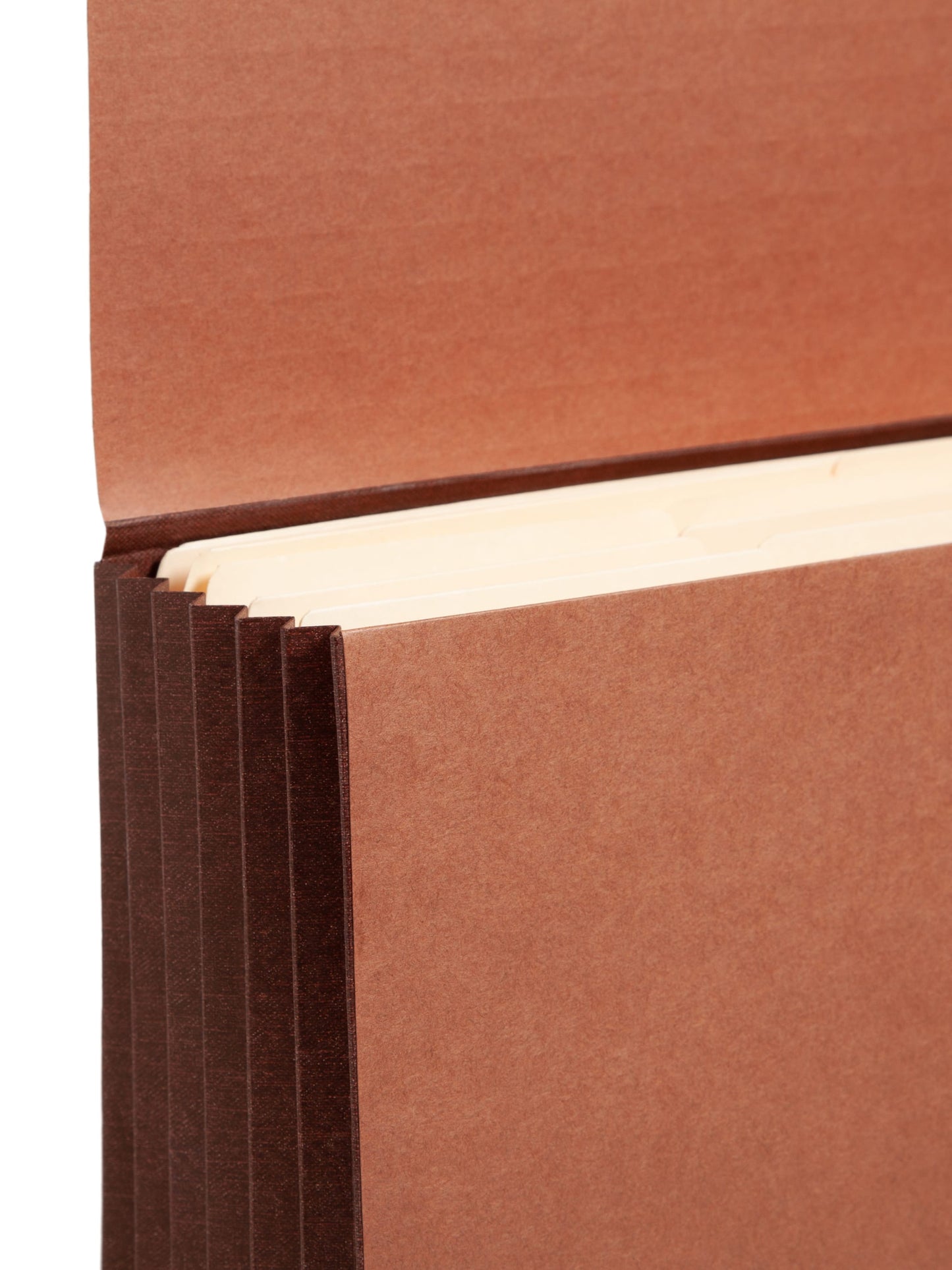 TUFF® Expanding Wallets, 5-1/4-Inch Expansion, Redrope Color, Extra Wide Legal Size, Set of 10, 30086486711662