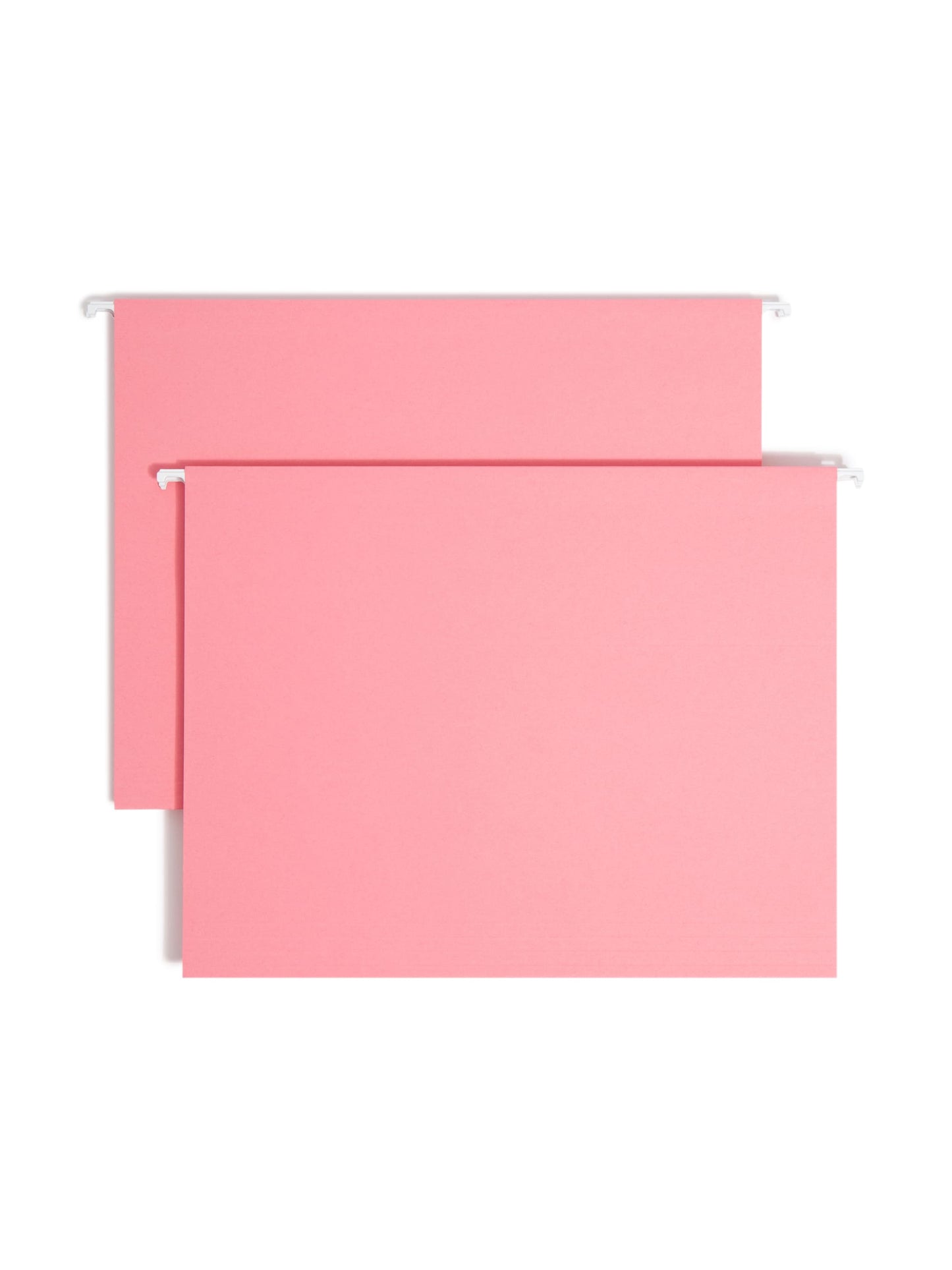 Standard Hanging File Folders, Dark Pink Color, Letter Size, Set of 25, 086486644297
