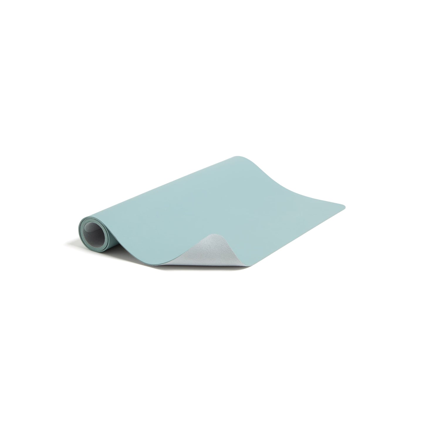 Vegan Leather Desk Pad, Superior Blue Color, 36"X17" Size, Set of 1, 086486648301