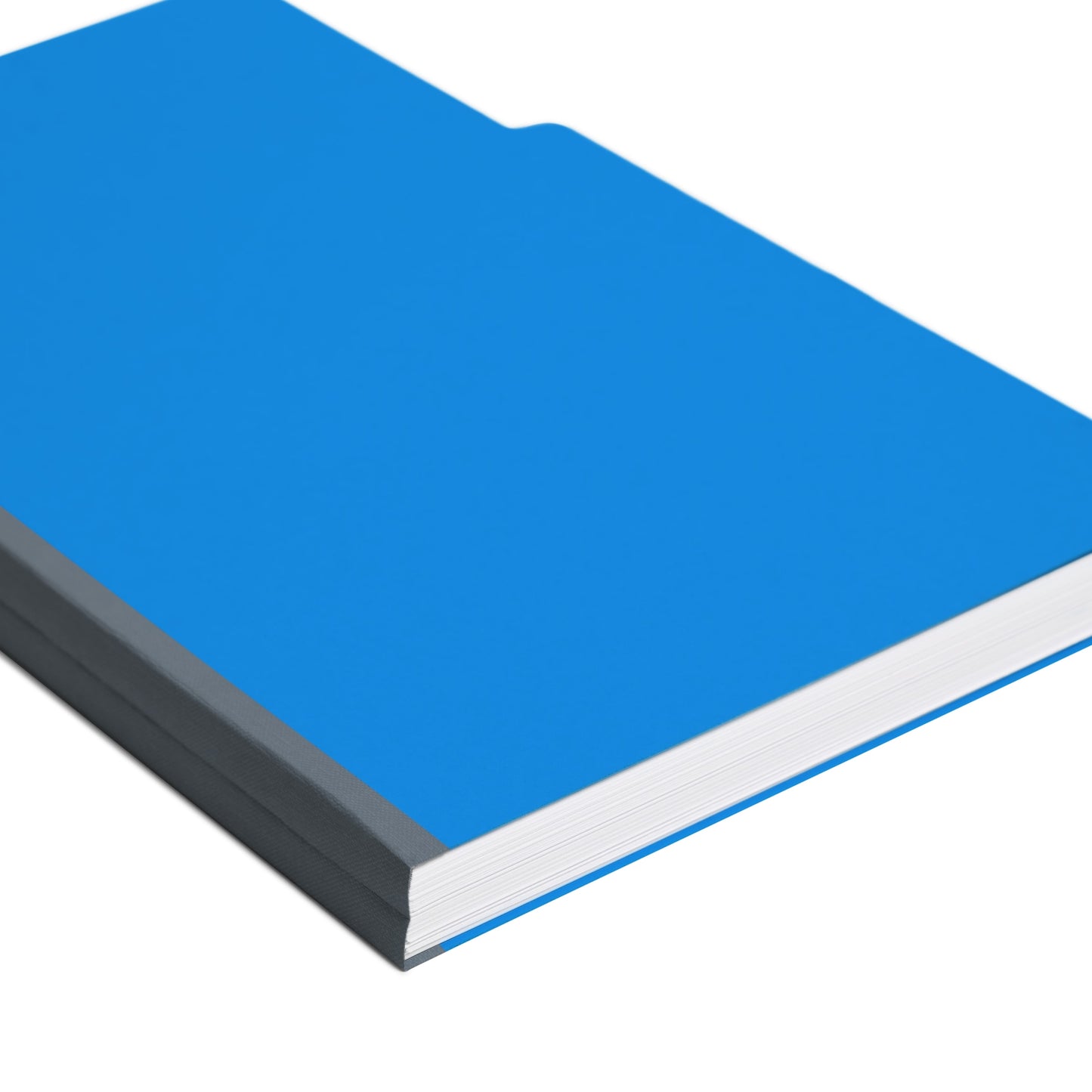 Pressboard File Folder, 1 inch Expansion, 1/3-Cut Tab, Dark Blue Color, Legal Size, Set of 25, 086486225410