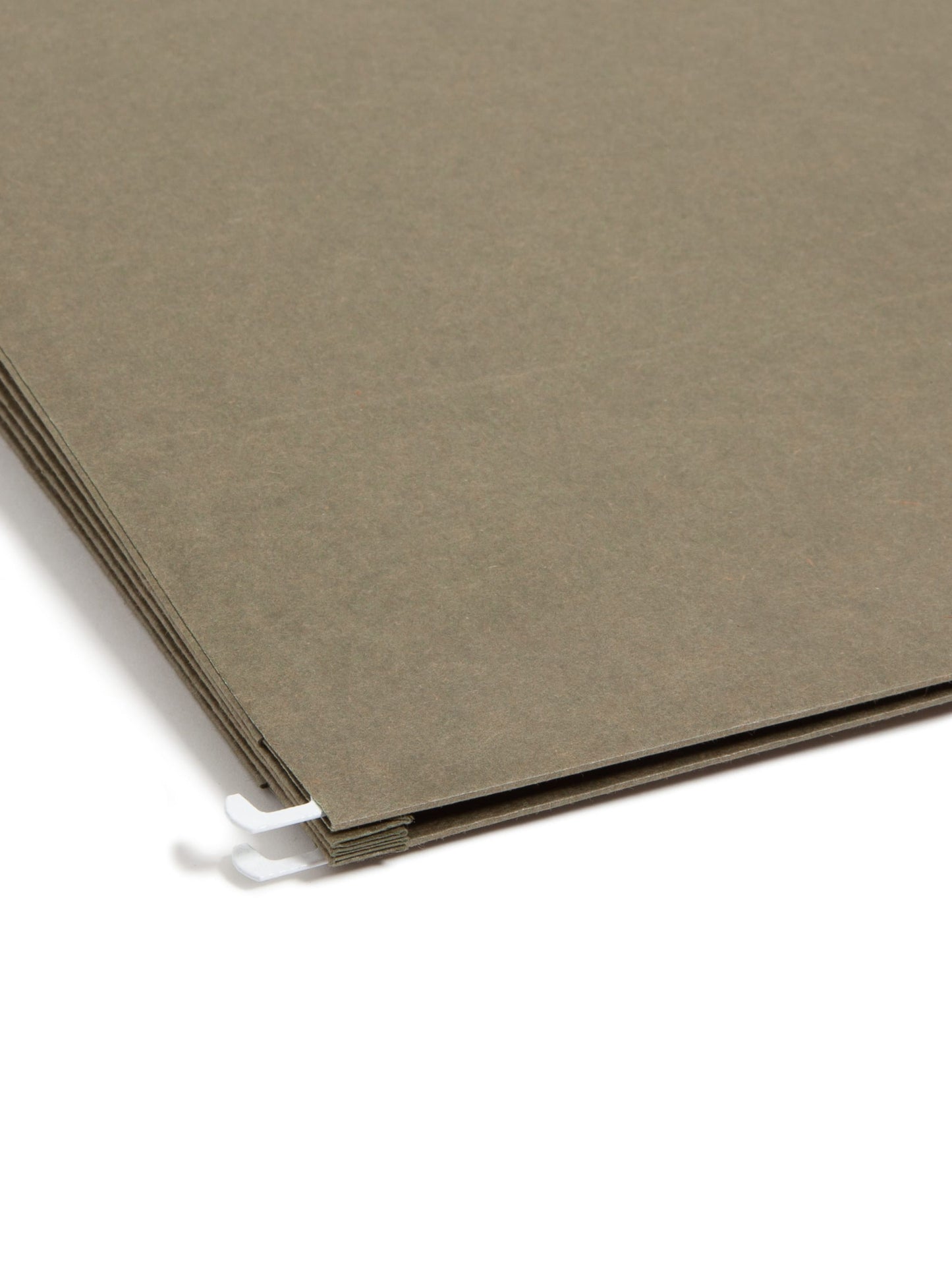 100% Recycled Hanging File Pockets, Standard Green Color, Legal Size, Set of 10, 086486643269
