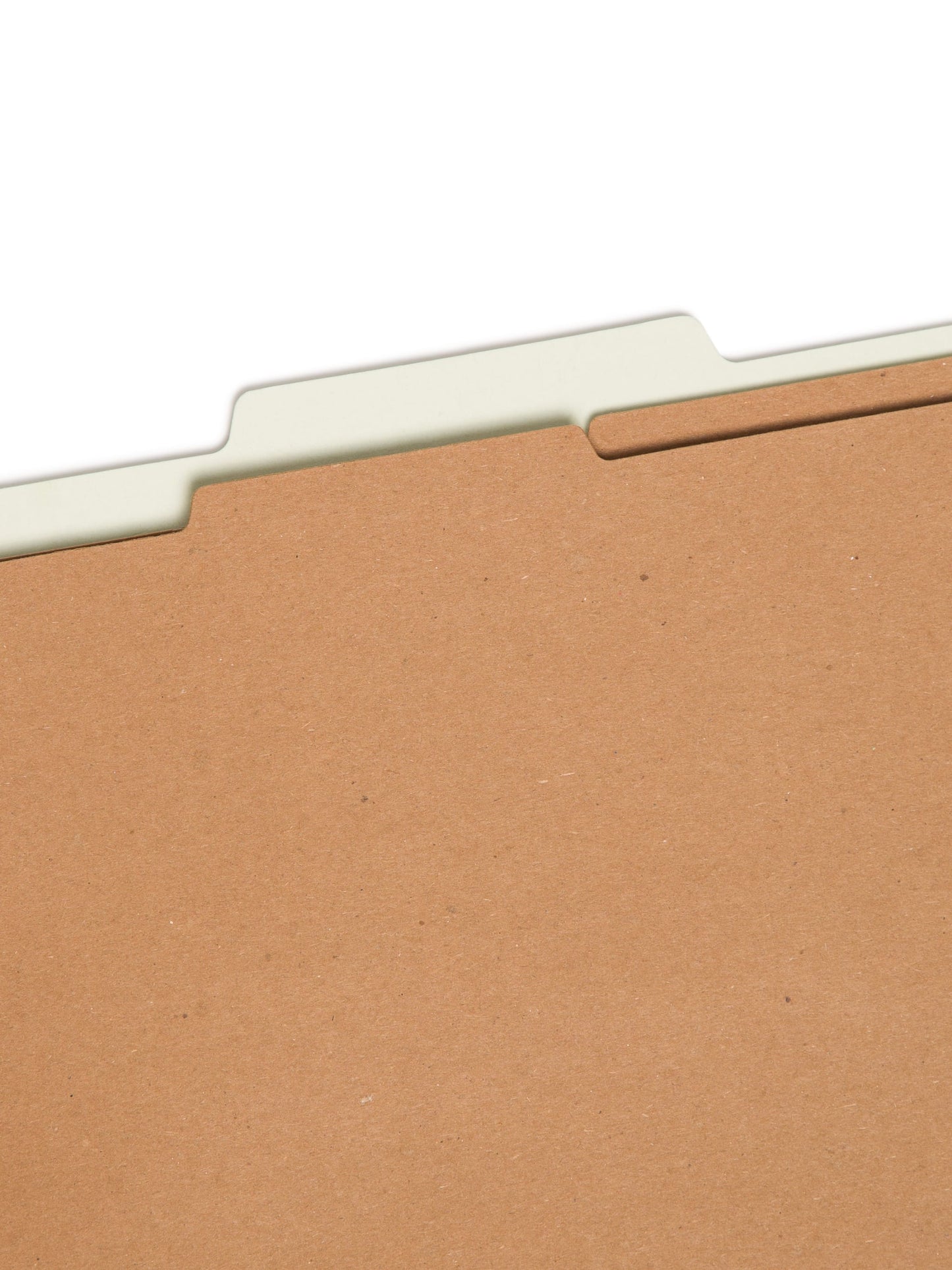 Pressboard Classification File Folders, 2 Dividers, 2 inch Expansion, Gray/Green Color, Legal Size,