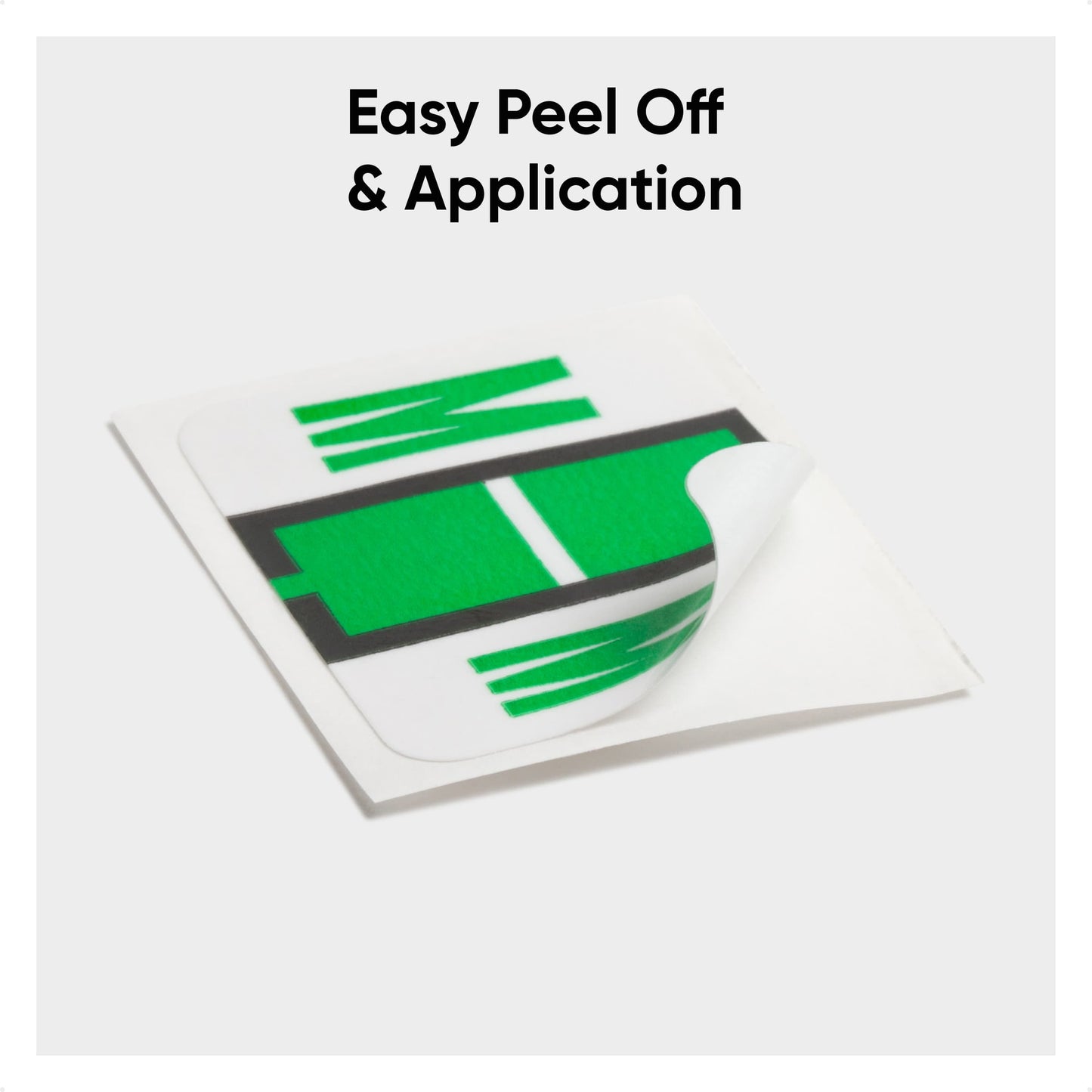 BCCR Bar Style Color-Coded Alphabetic Labels, A-Z Rolls, Light Green Color, 1-1/4" X 1" Size, Set of 50, 086486670838