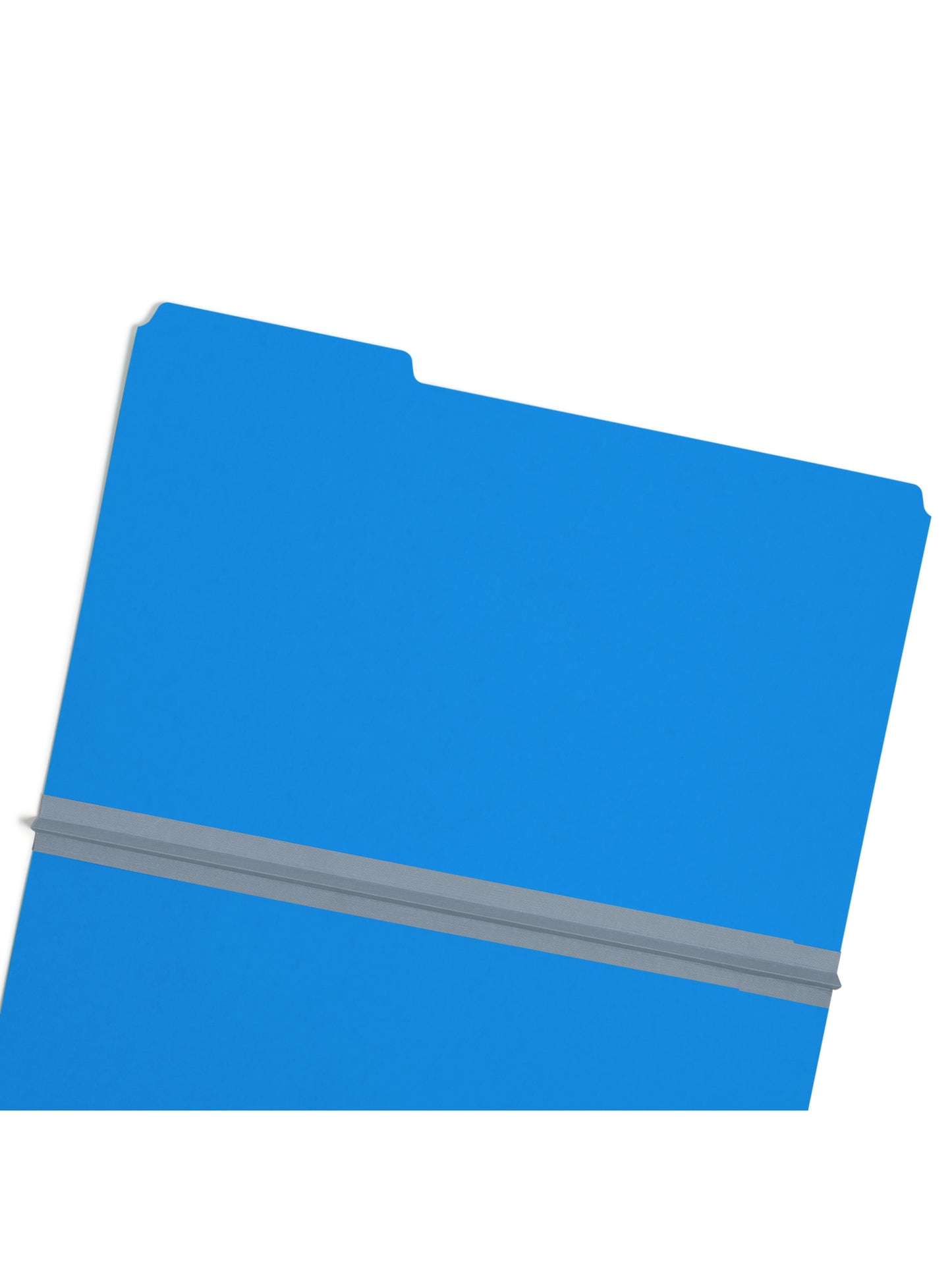 Pressboard File Folder, 1 inch Expansion, 1/3-Cut Tab, Dark Blue Color, Legal Size, Set of 25, 086486225410