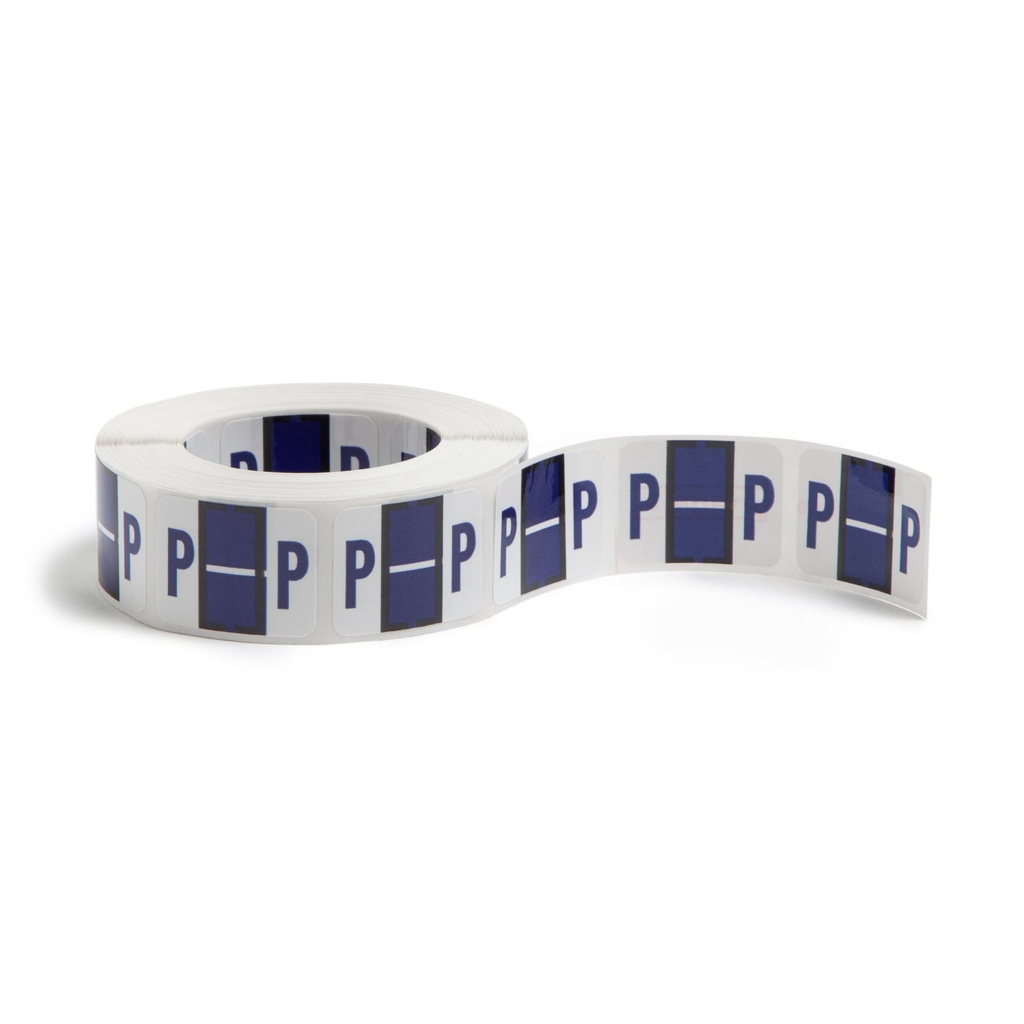 BCCR Bar Style Color-Coded Alphabetic Labels, A-Z Rolls, Violet Color, 1-1/4" X 1" Size, Set of 50, 086486670869