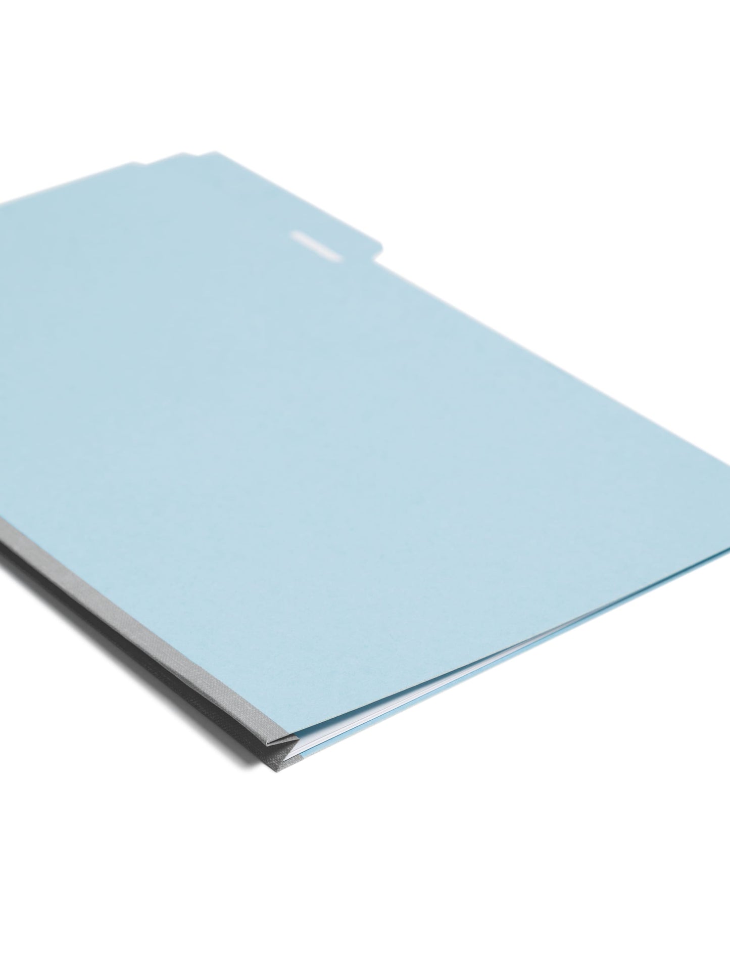 Pressboard File Folder, 1 inch Expansion, 1/3-Cut Tab, Blue Color, Legal Size, Set of 25, 086486225304