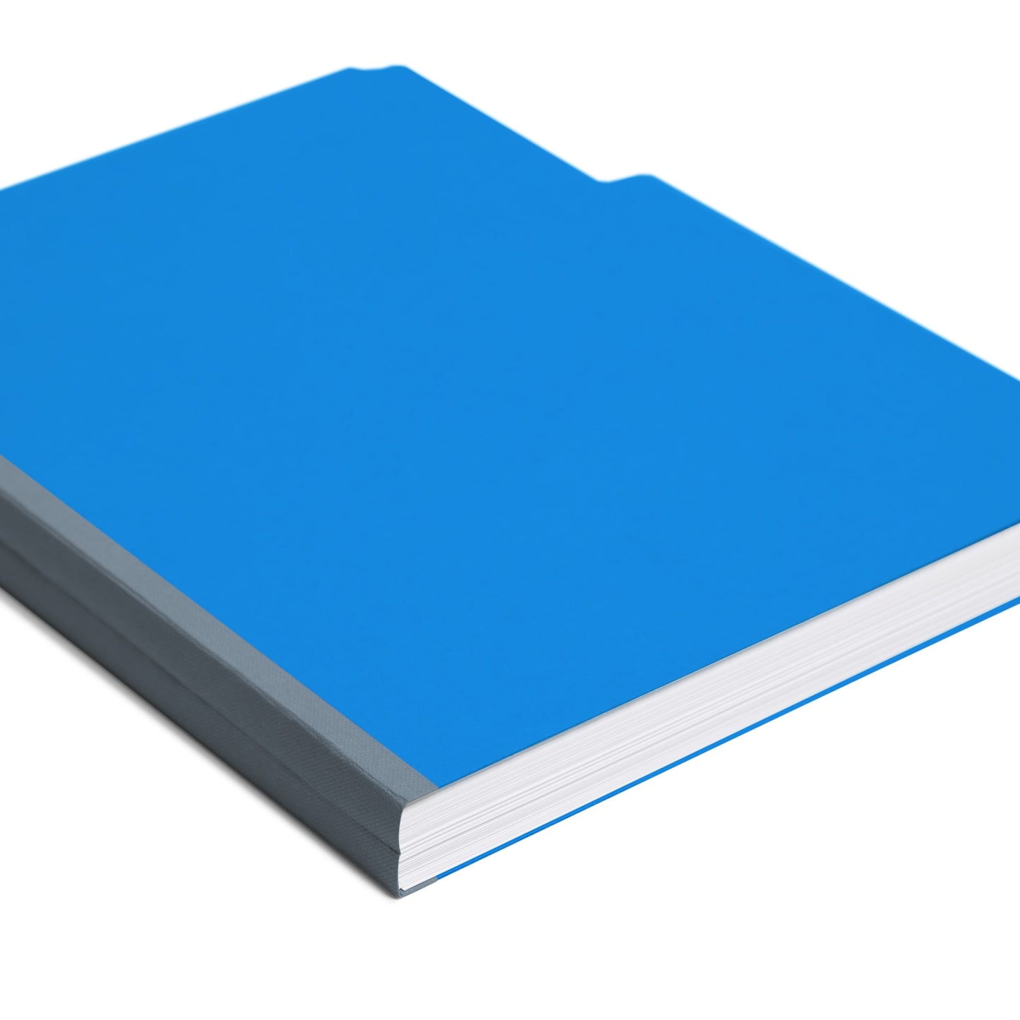 Pressboard File Folder, 1 inch Expansion, 1/3-Cut Tab, Dark Blue Color, Letter Size, Set of 25, 086486215411