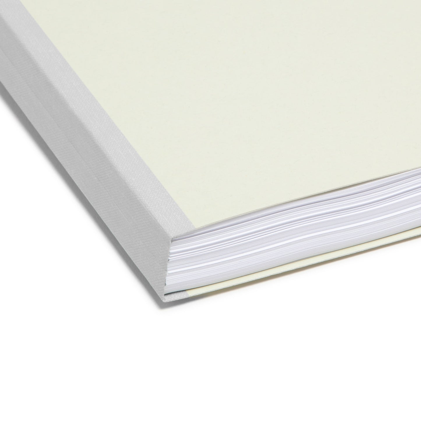 Pressboard File Folder, 1 inch Expansion, 1/3-Cut Tab, Gray/Green Color, Letter Size, Set of 25, 086486132305