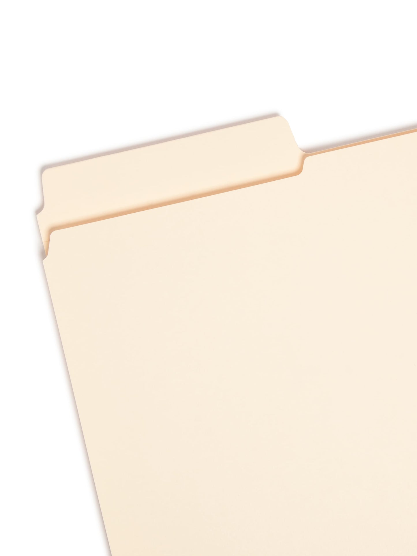SuperTab® Reinforced Tab File Folders, Manila Color, Legal Size, Set of 100, 086486153959