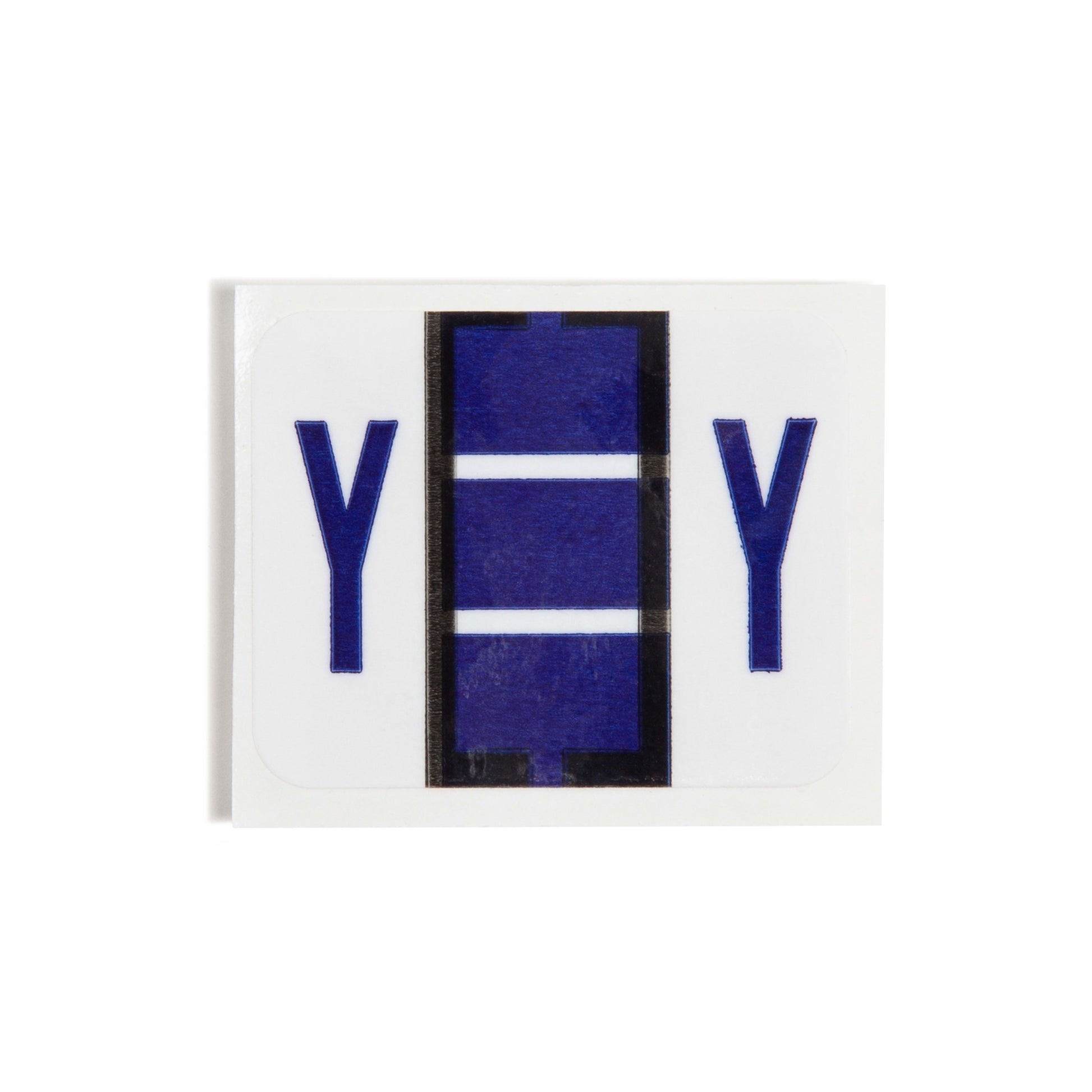 BCCR Bar Style Color-Coded Alphabetic Labels, A-Z Rolls, Violet Color, 1-1/4" X 1" Size, Set of 50, 086486670951