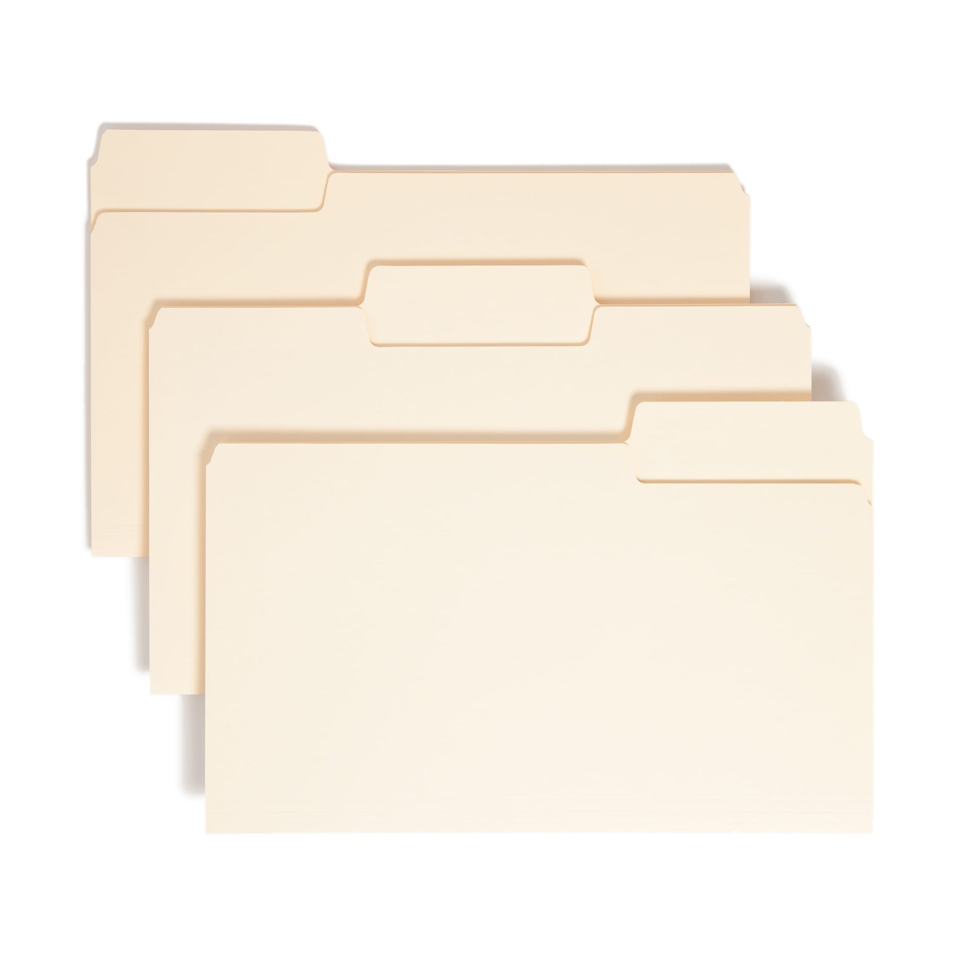 SuperTab® Heavyweight File Folders, Manila Color, Legal Size, Set of 50, 086486154017