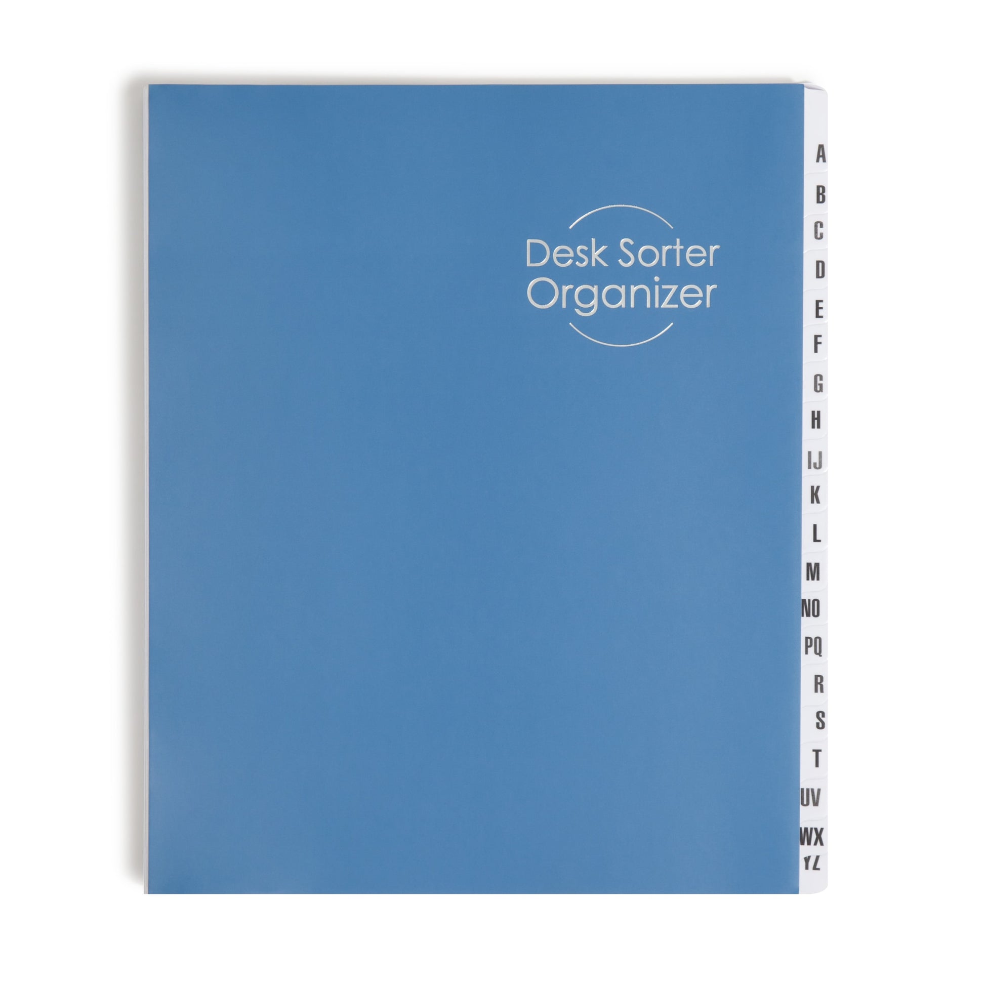 Desk File/Sorters, Dark Blue Color, Letter Size, Set of 1, 086486892827
