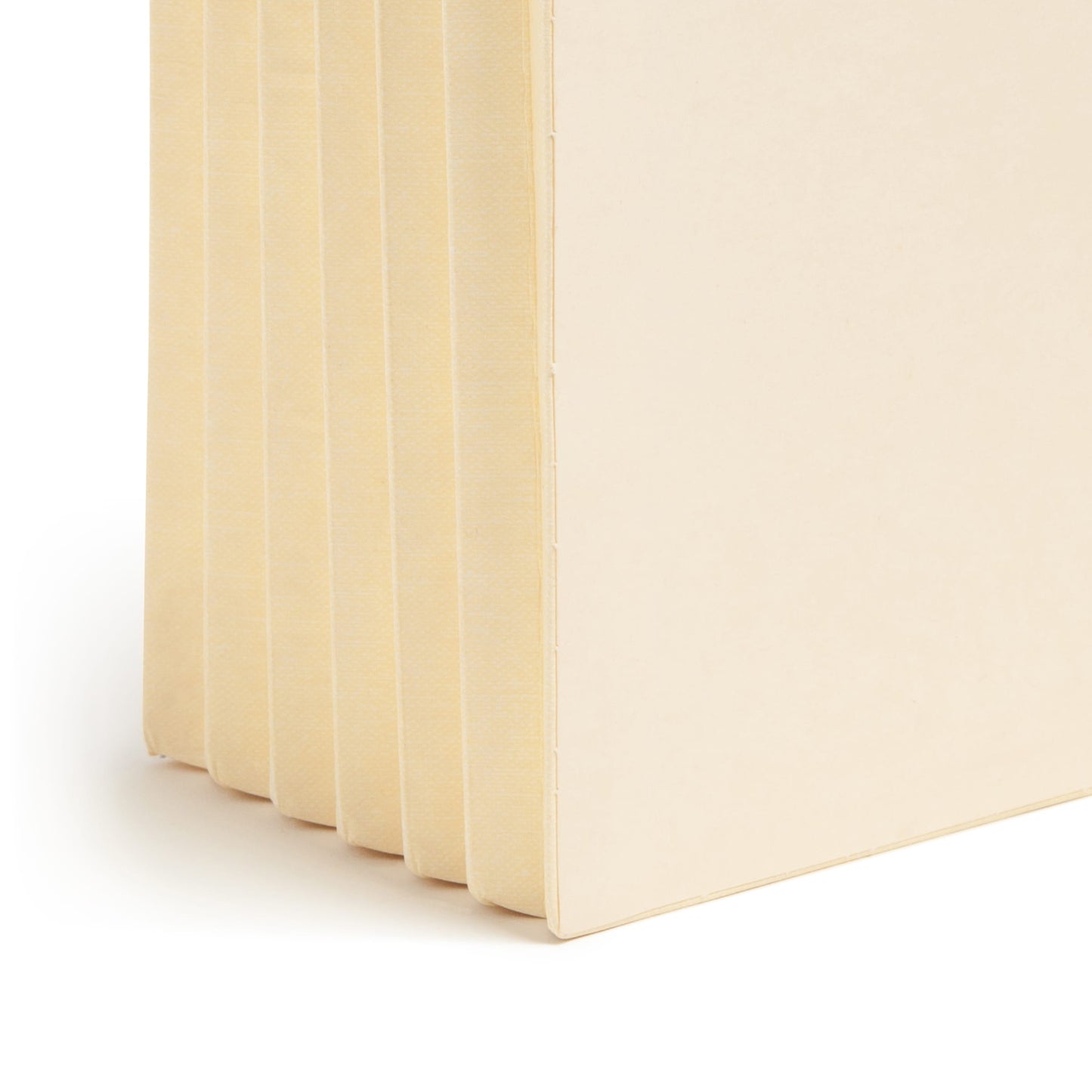 TUFF® Extra-Wide Reinforced End Tab File Pockets, Straight-Cut Tab, 5-1/4 inch Expansion, Manila Color, Letter Size, Set of 10, 30086486751606