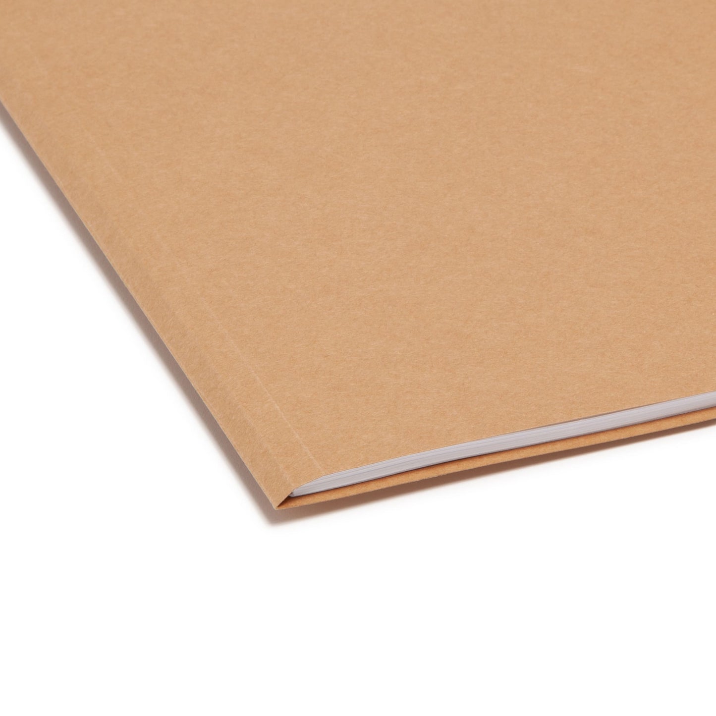 Standard File Folders, 1/3-Cut Tab, Kraft Color, Letter Size, Set of 50, 086486108300