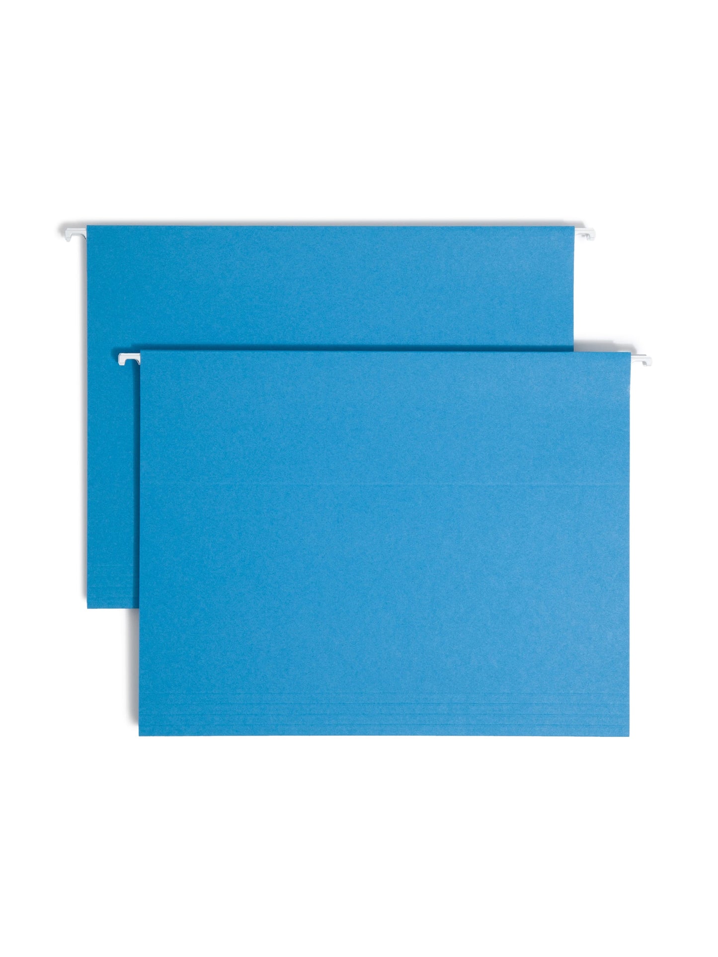 Standard Hanging File Folders, Blue Color, Letter Size, Set of 25, 086486644396