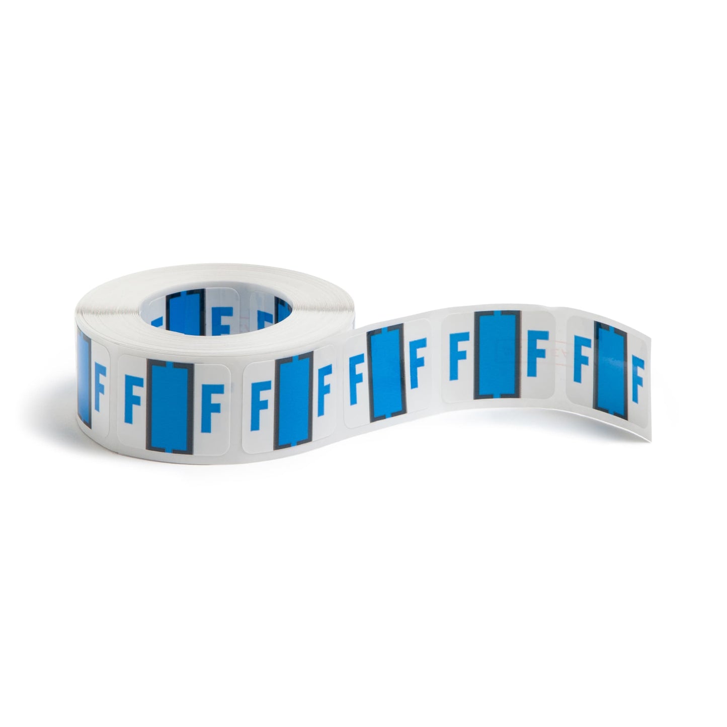 BCCR Bar Style Color-Coded Alphabetic Labels, A-Z Rolls, Blue Color, 1-1/4" X 1" Size, Set of 50, 086486670760