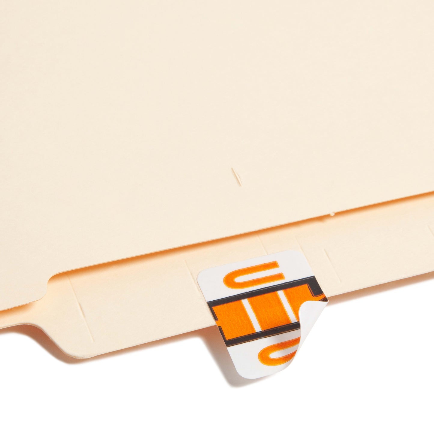 BCCR Bar Style Color-Coded Alphabetic Labels, A-Z Rolls, Light Orange Color, 1-1/4" X 1" Size, Set of 50, 086486670913