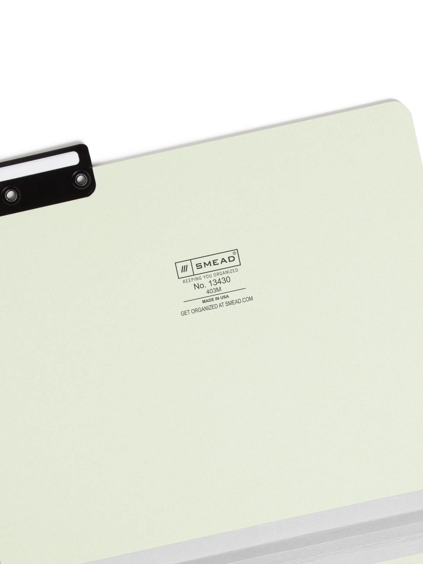 Pressboard File Folder, 1/3-Cut Tab Flat Metal, 1 inch Expansion, Gray/Green Color, Letter Size,
