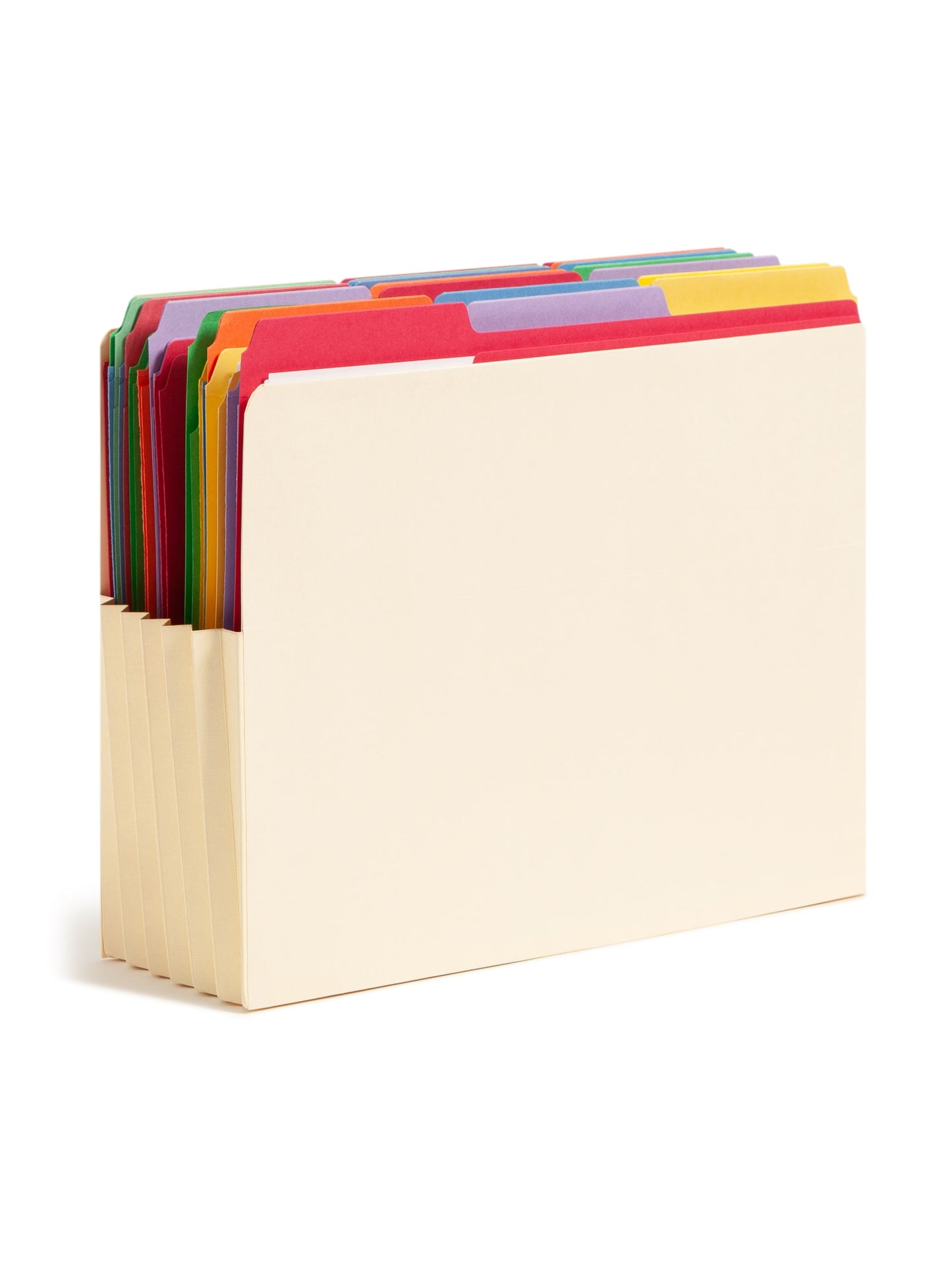 Reinforced End Tab File Pockets, Straight-Cut Tab, 5-1/4 inch Expansion, Manila Color, Letter Size, Set of 0, 30086486751743