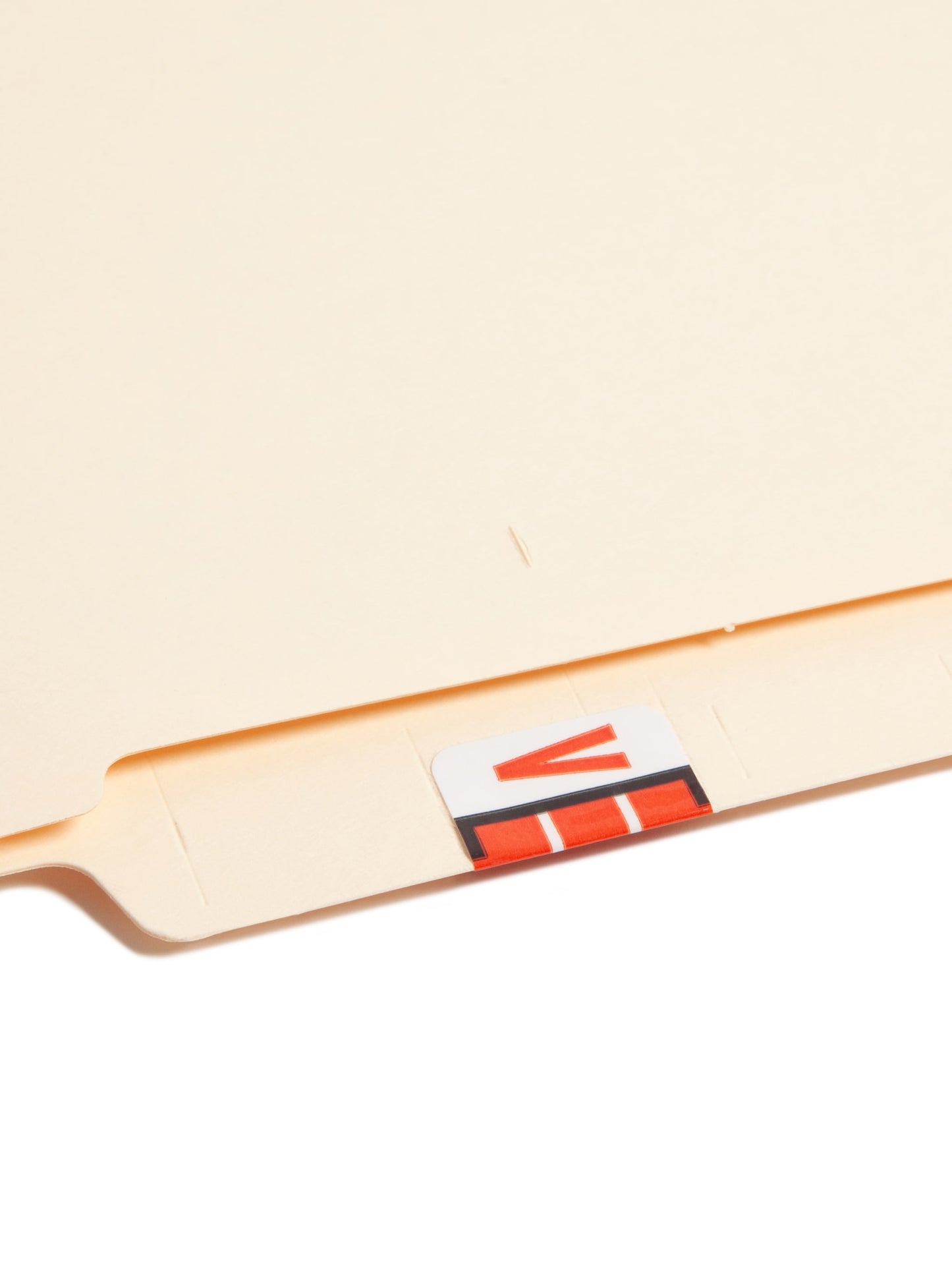 BCCR Bar Style Color-Coded Alphabetic Labels, A-Z Rolls, Dark Orange Color, 1-1/4" X 1" Size,