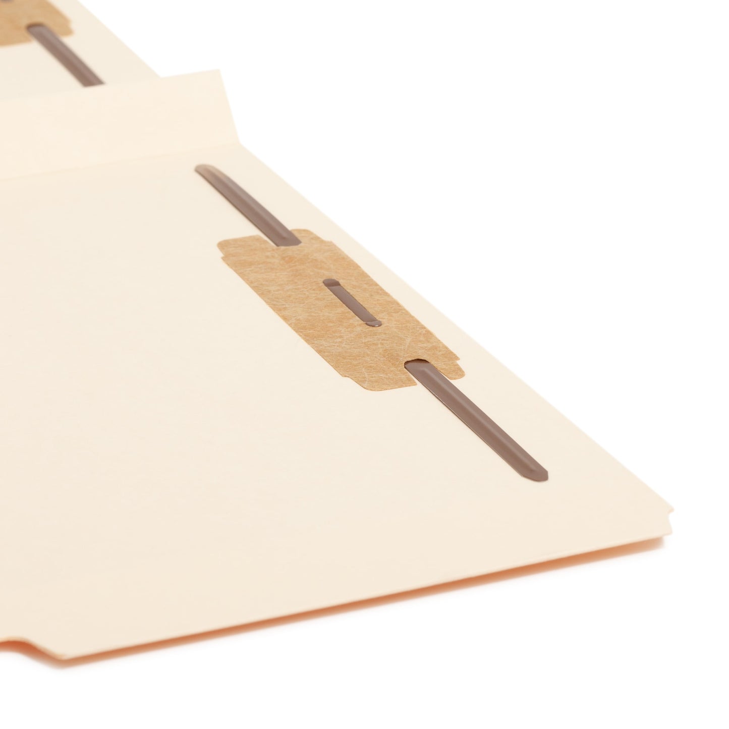 Reinforced Tab Fastener File Folders, 1 1/2 inch Expansion, 1/3-Cut Tab, Manila Color, Legal Size, Set of 50, 086486195959