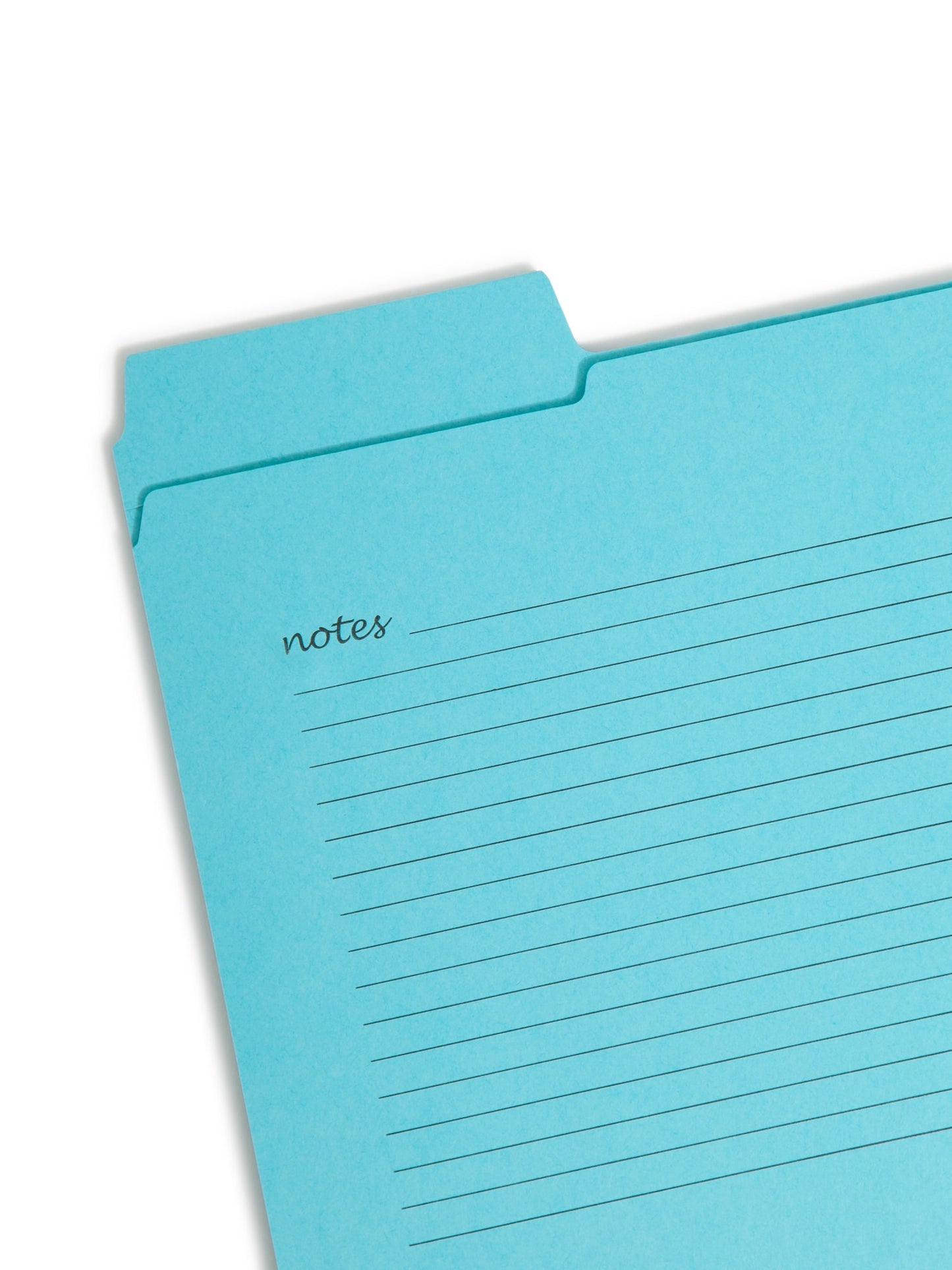 SuperTab® Notes Fastener File Folders, Assorted Colors Color, Letter Size, Set of 24, 086486119740