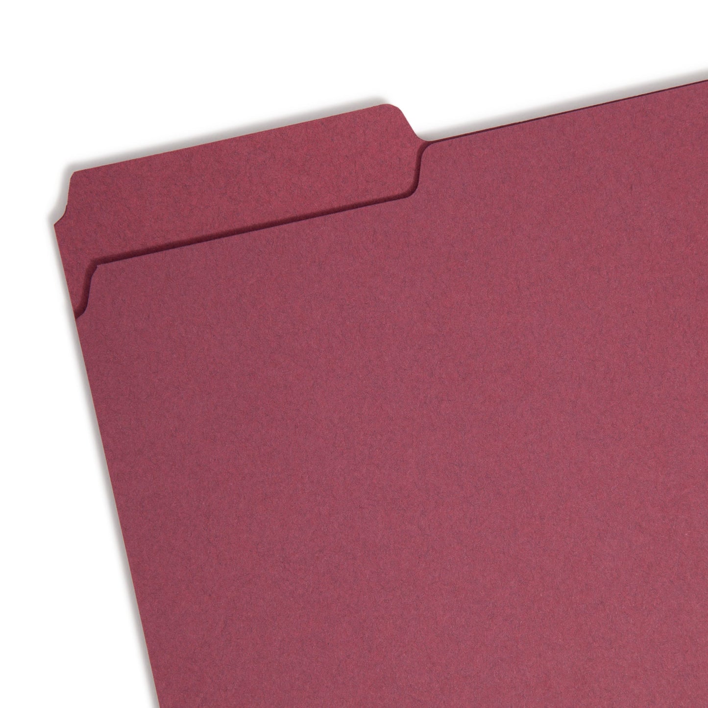 Interior File Folders, Maroon Color, Letter Size, Set of 100, 086486102759