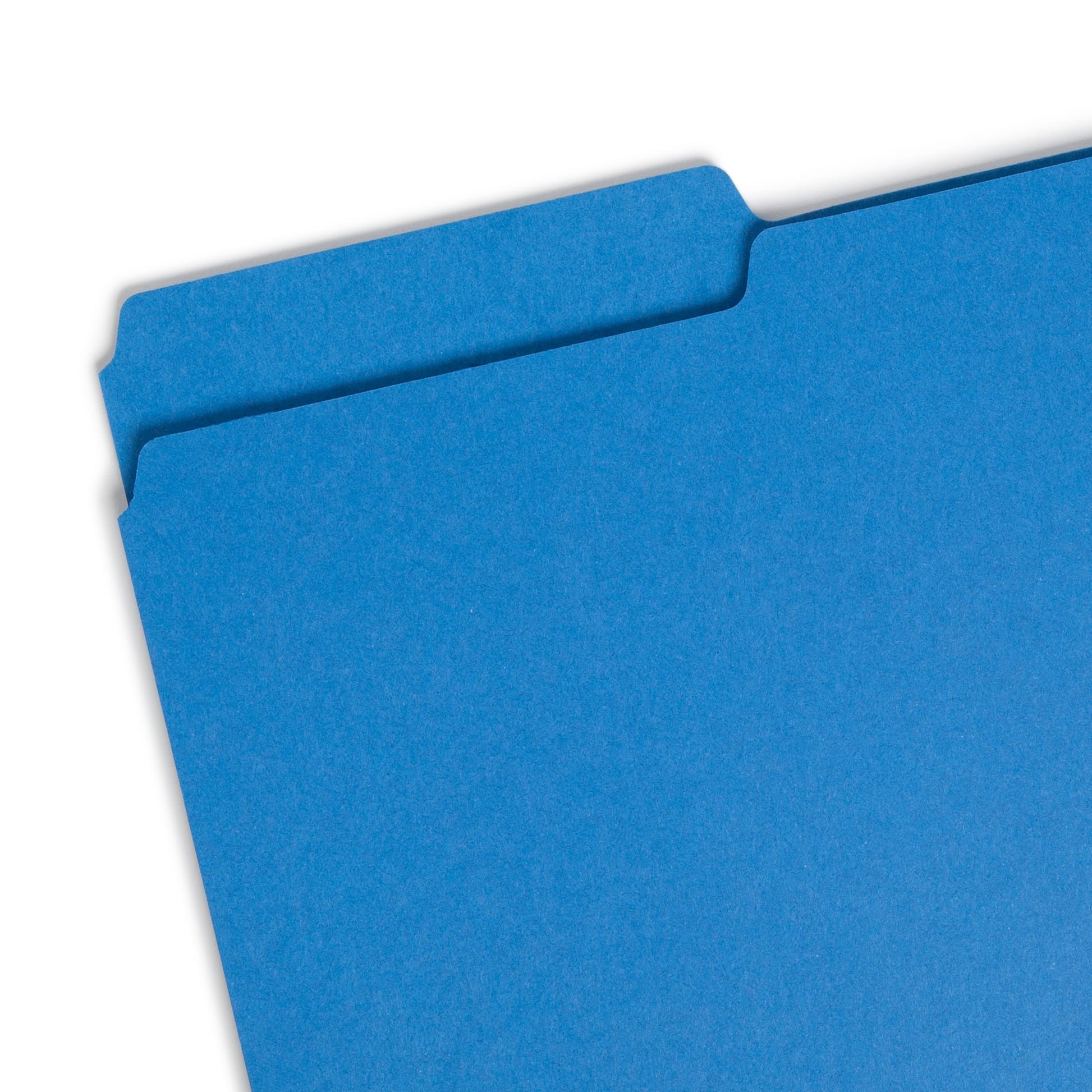 Pressboard File Folder, 1 inch Expansion, 1/3-Cut Tab, Dark Blue Color, Legal Size, Set of 25, 086486225410