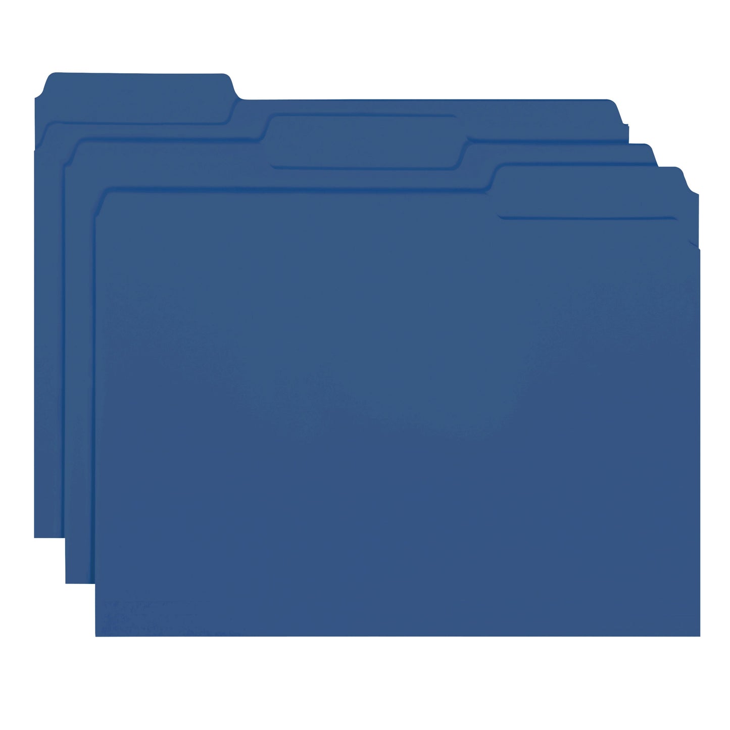 Interior File Folders, Navy Color, Letter Size, Set of 100, 086486102797