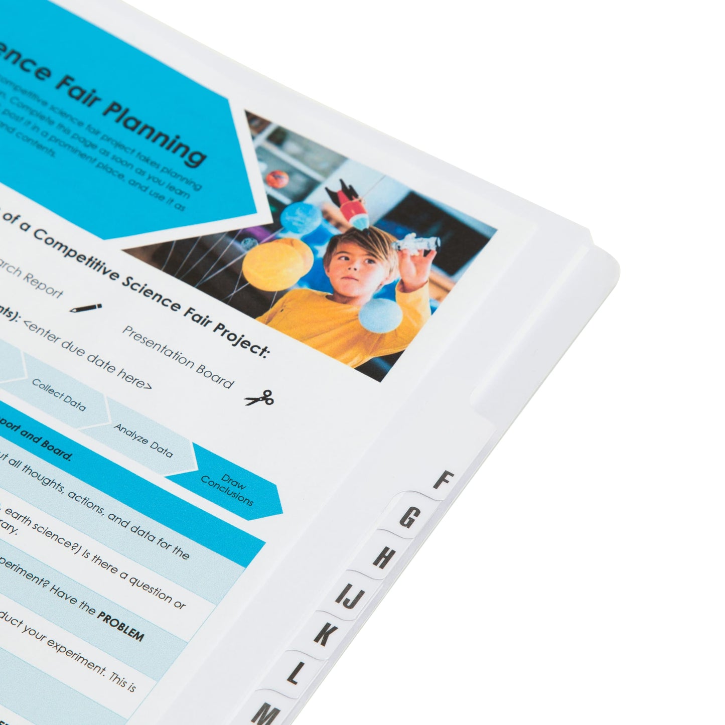 Desk File/Sorters, Dark Blue Color, Letter Size, Set of 1, 086486892827