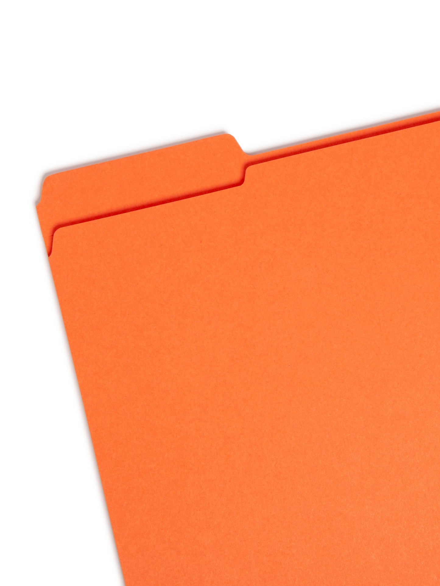 Reinforced Tab File Folders, 1/3-Cut Tab, Assorted Colors Color, Letter Size, Set of 100, 086486119931