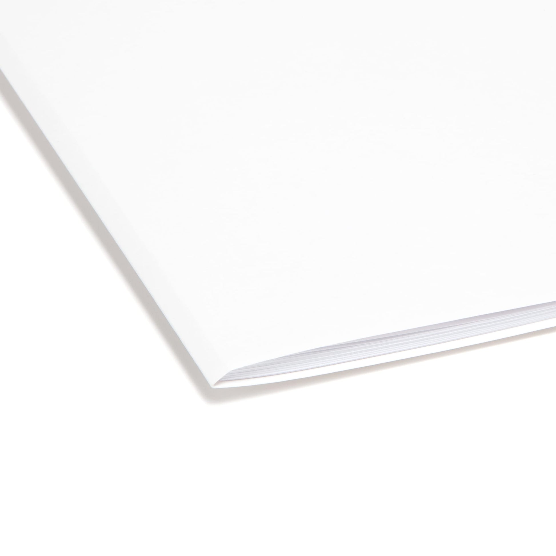 Standard File Folders, 1/3-Cut Tab, White Color, Letter Size, Set of 100, 086486128438