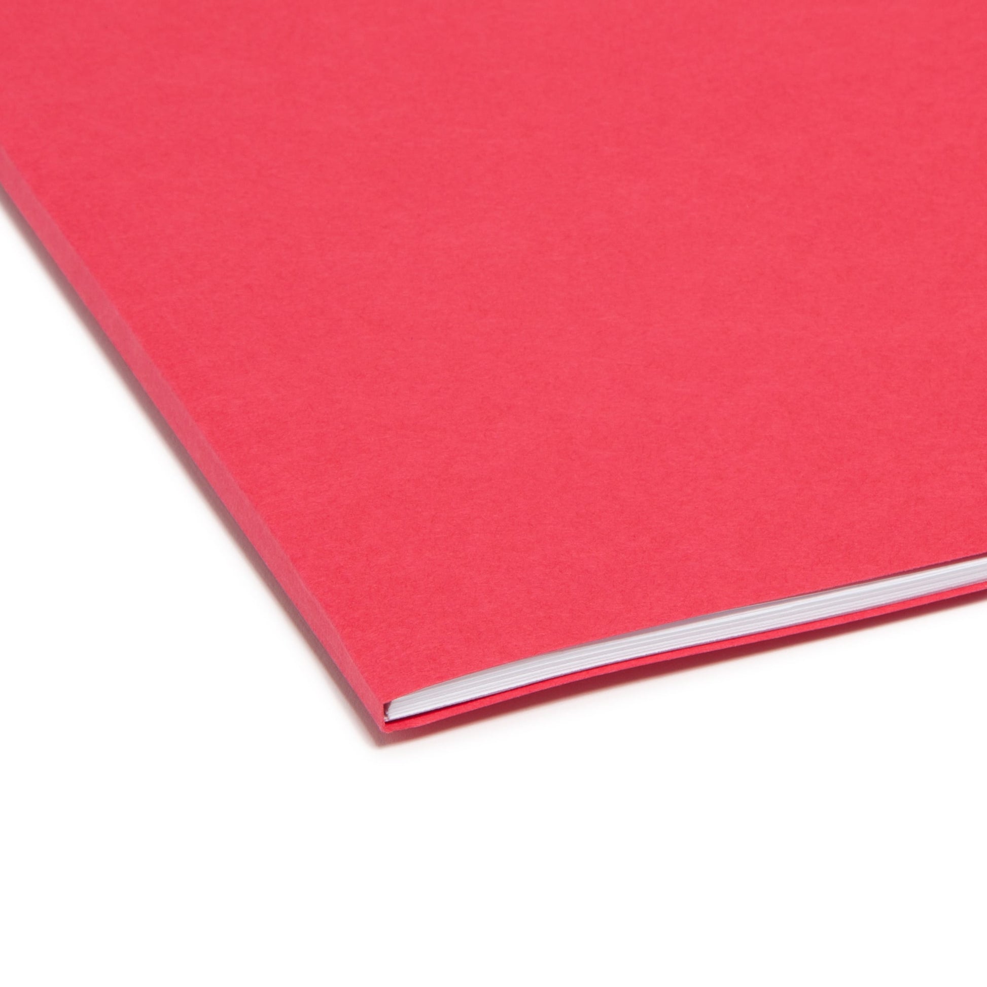 Standard File Folders, 1/3-Cut Tab, Red Color, Legal Size, Set of 100, 086486177436