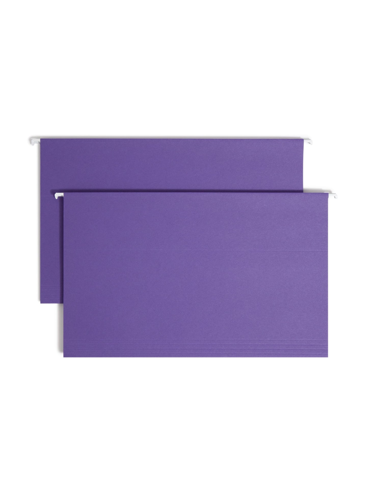 Standard Hanging File Folders, Purple Color, Legal Size, Set of 25, 086486644860