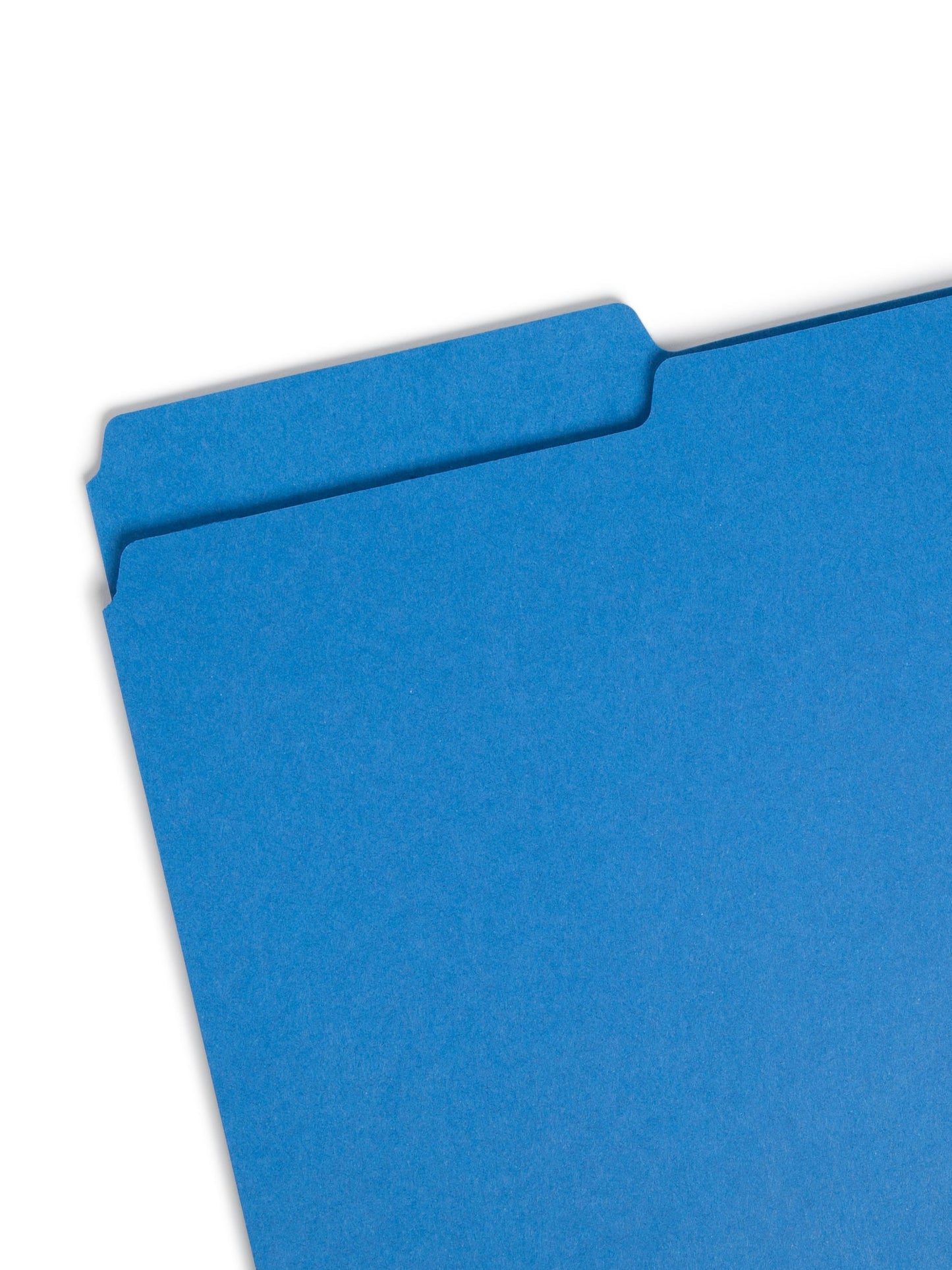 Pressboard File Folder, 1 inch Expansion, 1/3-Cut Tab, Dark Blue Color, Legal Size, Set of 25, 086486225410
