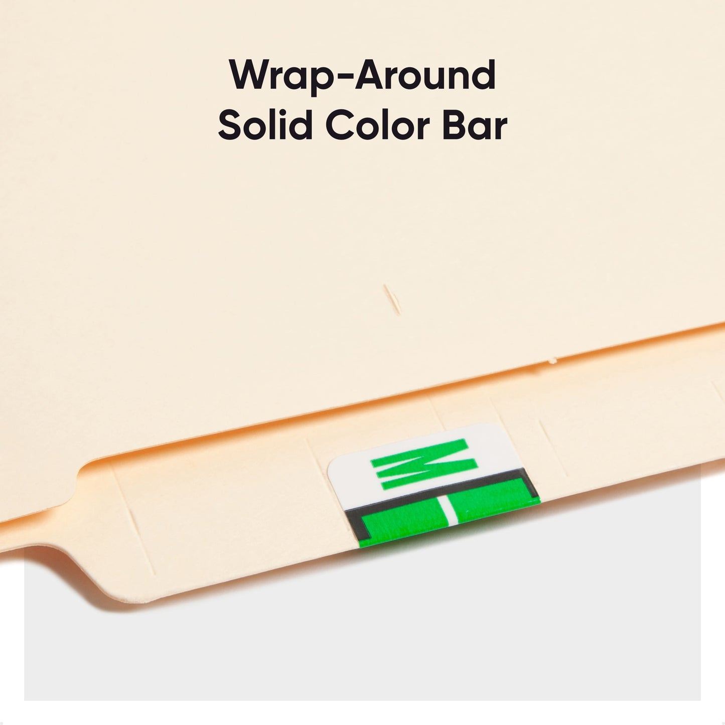 BCCR Bar Style Color-Coded Alphabetic Labels, A-Z Rolls, Light Green Color, 1-1/4" X 1" Size, Set of 50, 086486670838