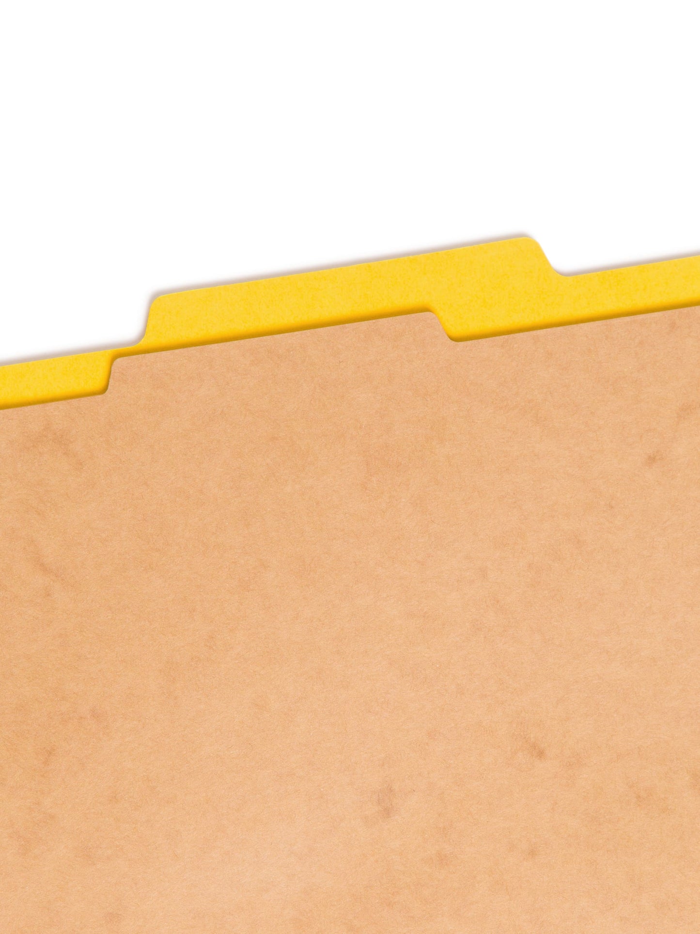 SafeSHIELD® Pressboard Classification File Folders, 1 Divider, 2 inch Expansion, Yellow Color, Legal Size, Set of 0, 30086486187344