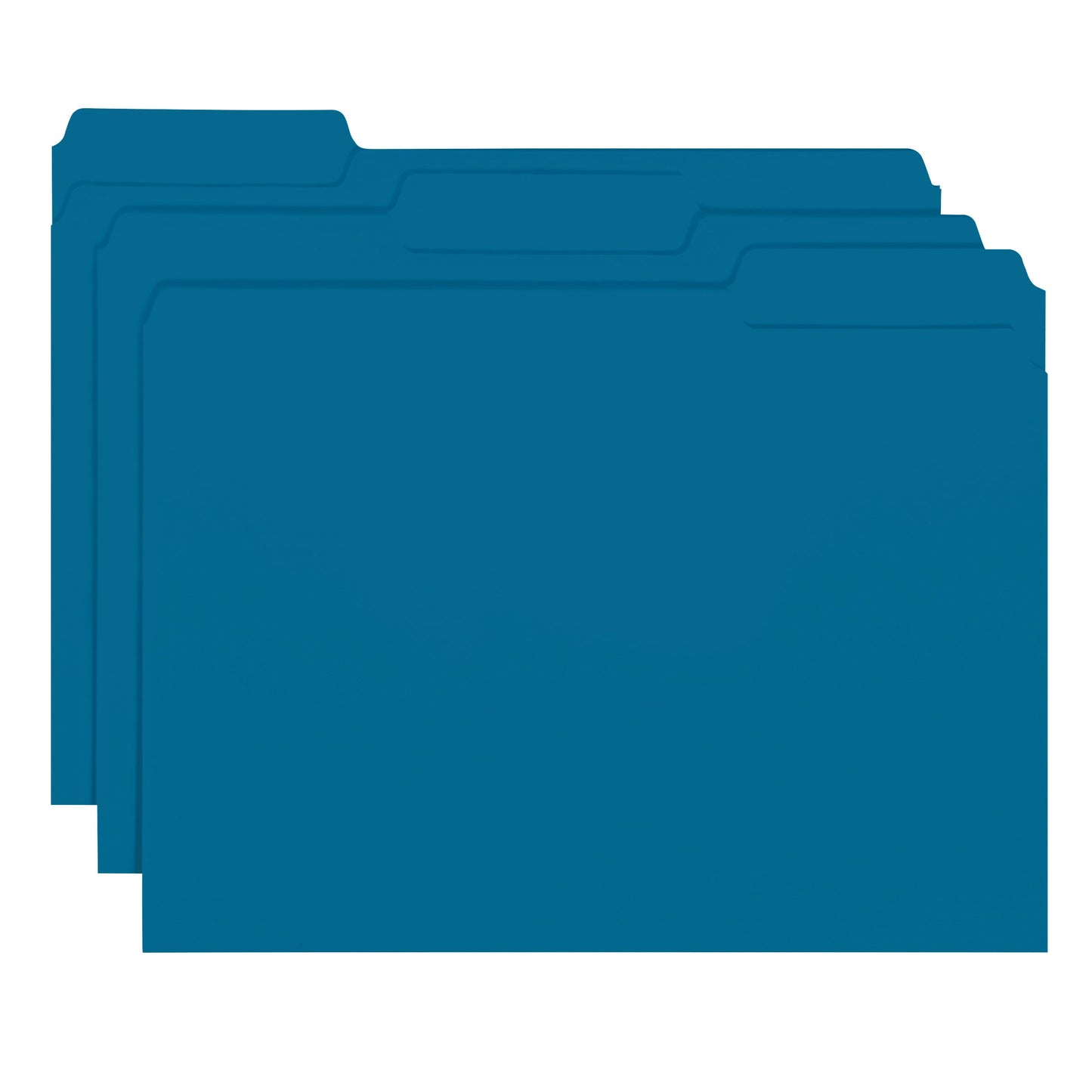 Interior File Folders, Blue Color, Letter Size, Set of 100, 086486102872