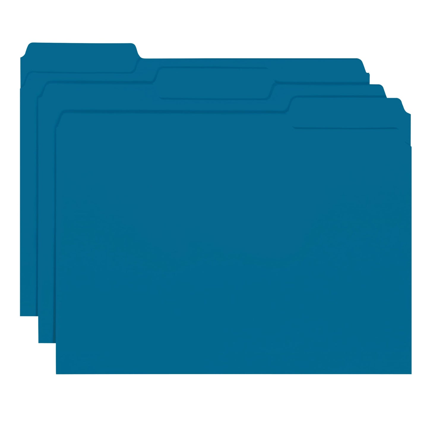 Interior File Folders, Blue Color, Letter Size, Set of 100, 086486102872