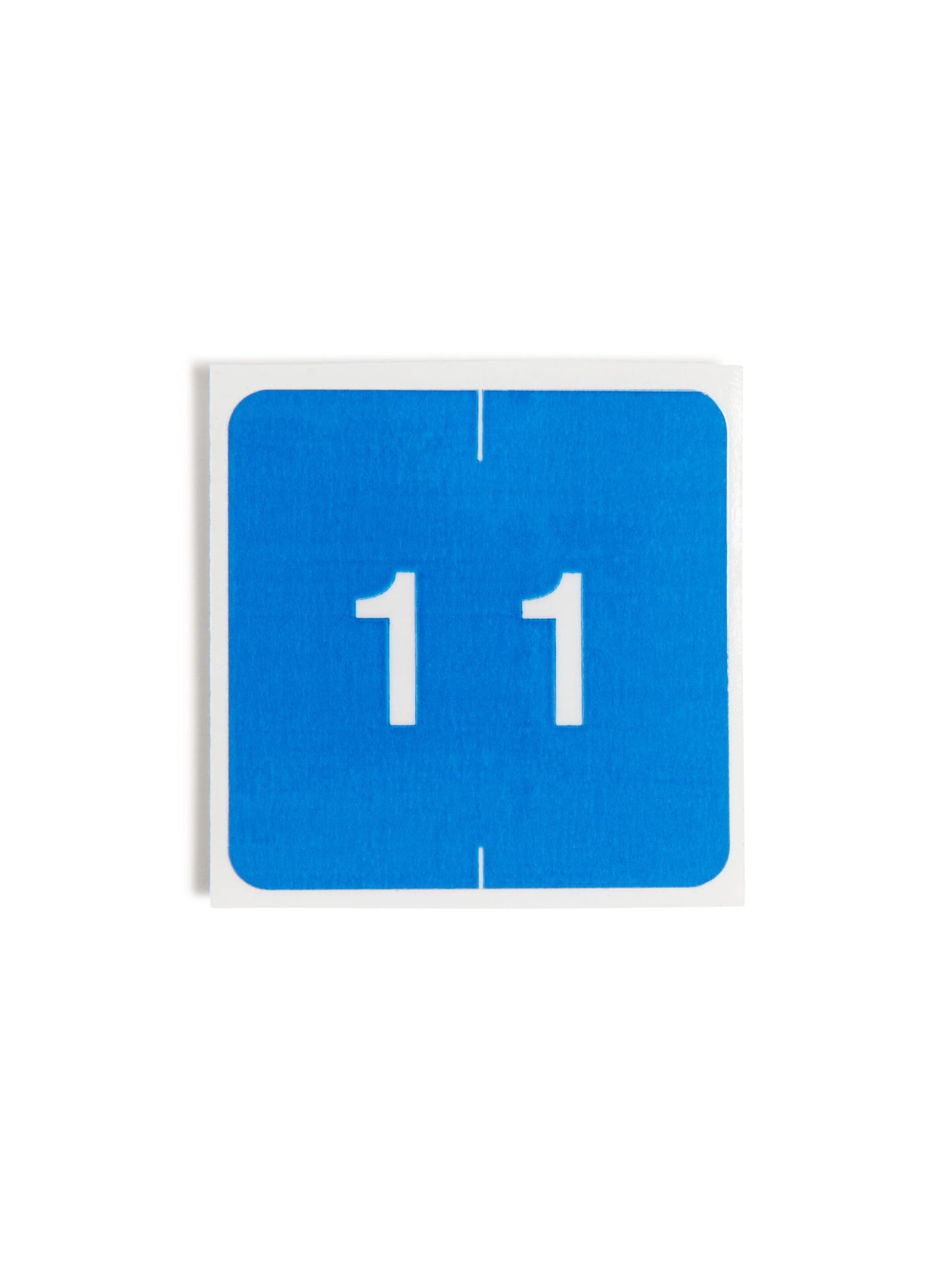 DCC Color-Coded Numeric Labels - Rolls, Light Blue Color, 1-1/2" X 1-1/2" Size, Set of 250, 086486674218