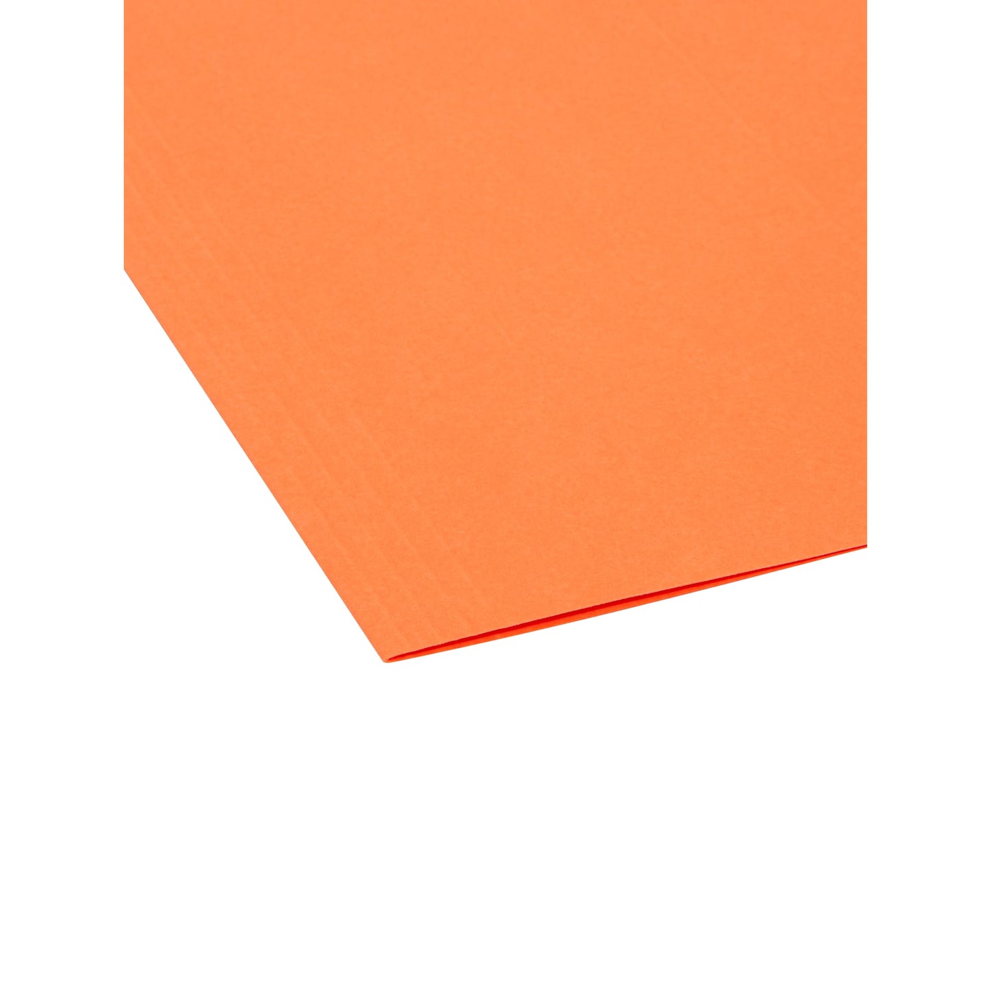 Standard Hanging File Folders, Orange Color, Letter Size, Set of 25, 086486644358