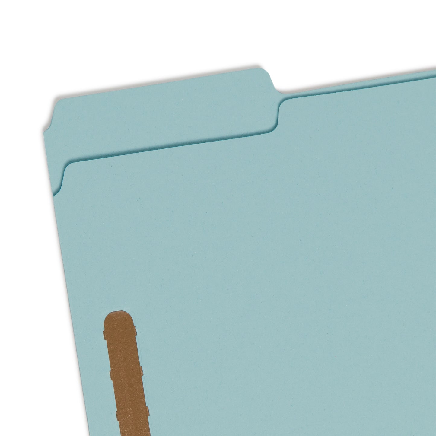 Pressboard Fastener File Folders, 3 inch Expansion, Blue Color, Letter Size, Set of 25, 086486150026