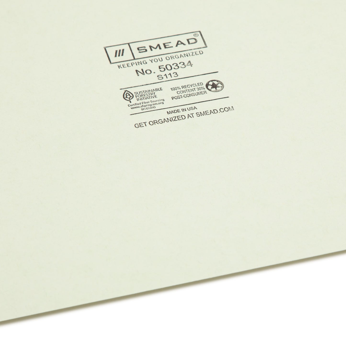 Heavyweight Filing Guides with Blank Tabs, Gray/Green Color, Letter Size, Set of 100, 086486503341