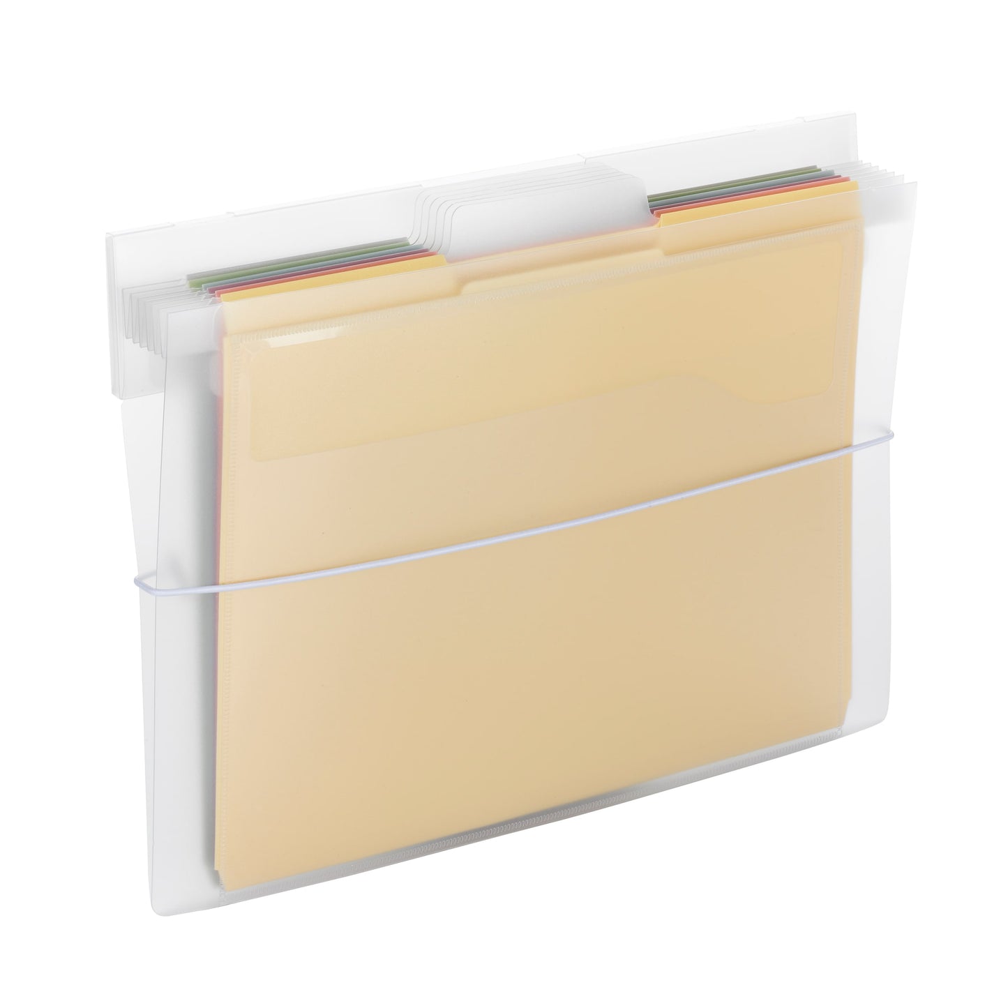 Cascading Wall Organizers, 6 Pockets, Assorted Colors Color, Letter Size, Set of 1, 086486920643